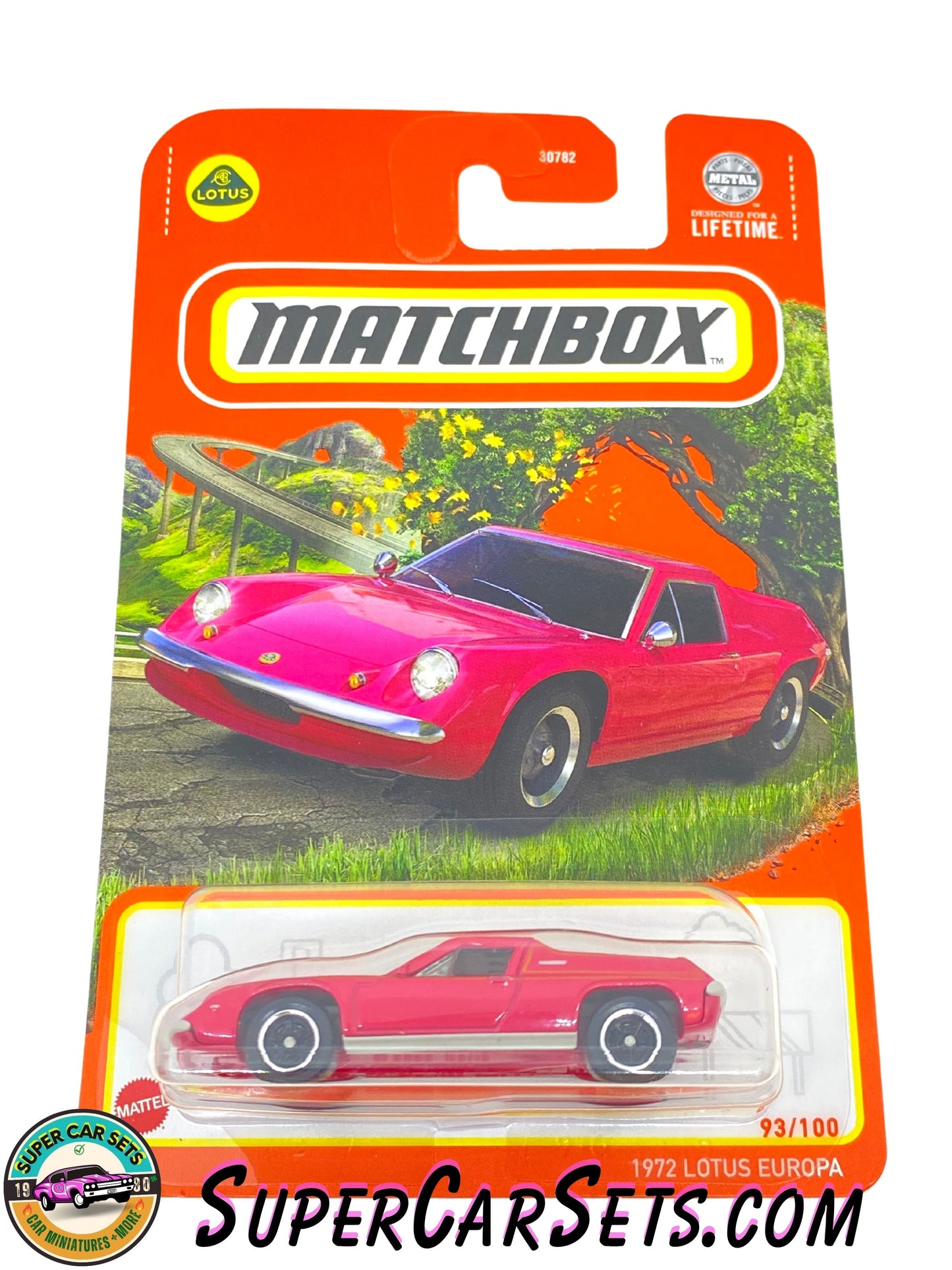 1972 Lotus Europa (93/100) (red colour) - Matchbox