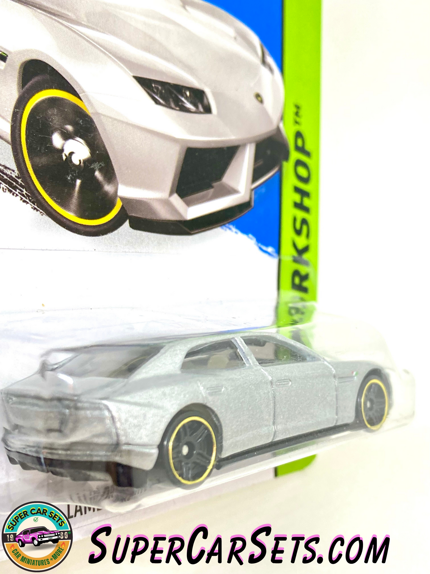 Hot Wheels HW Workshop - 2015 (197/250) - Lamborghini Estoque (card slightly damaged)