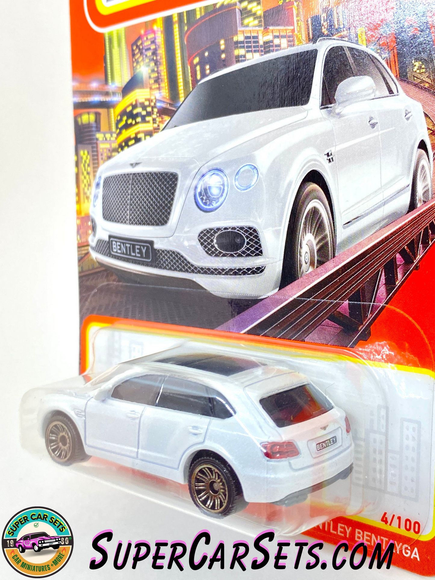 Matchbox - '18 Bentley Bentayga (white colour) (4/100)