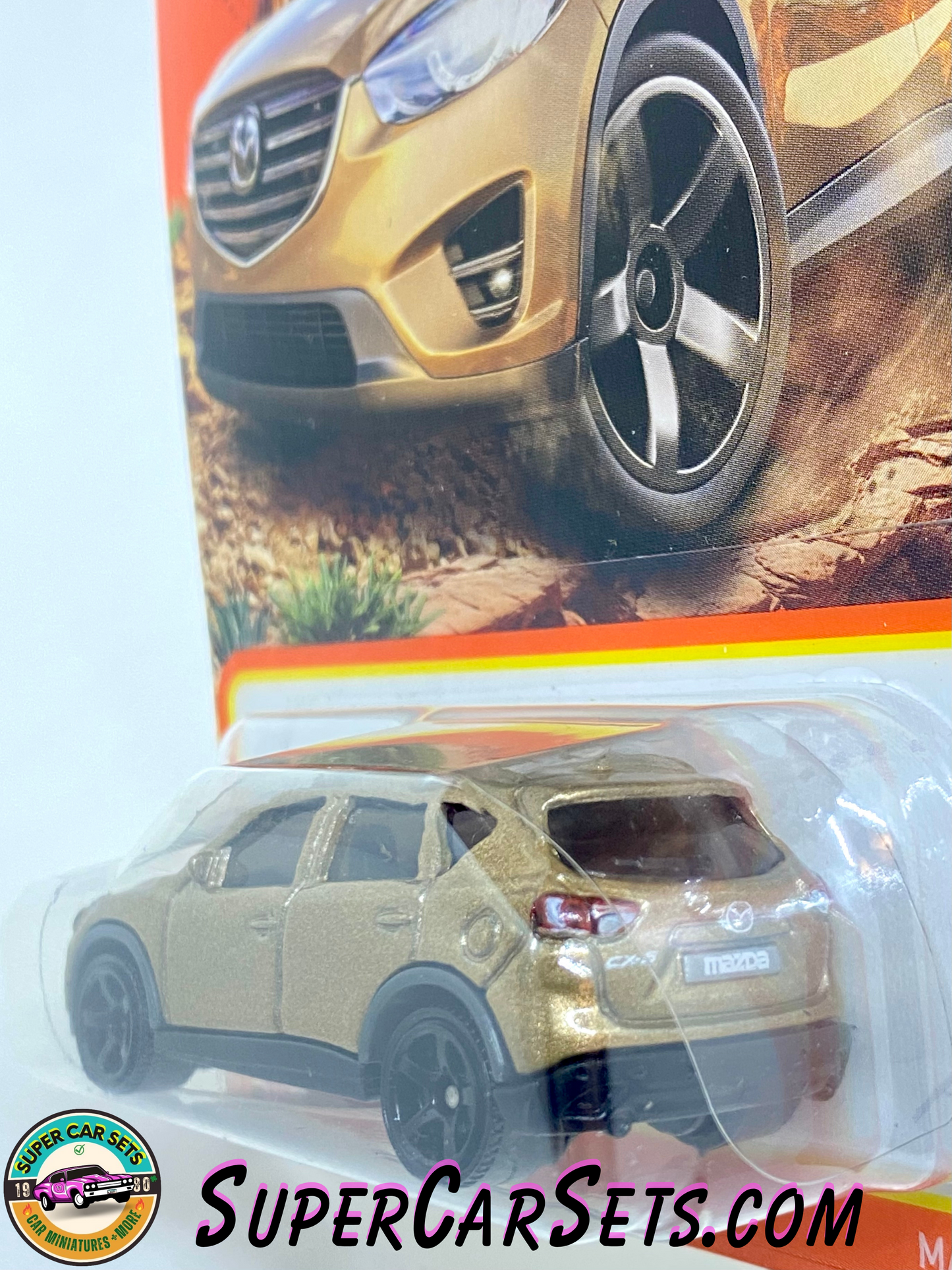 Mazda CX-5 (golden colour) - Matchbox