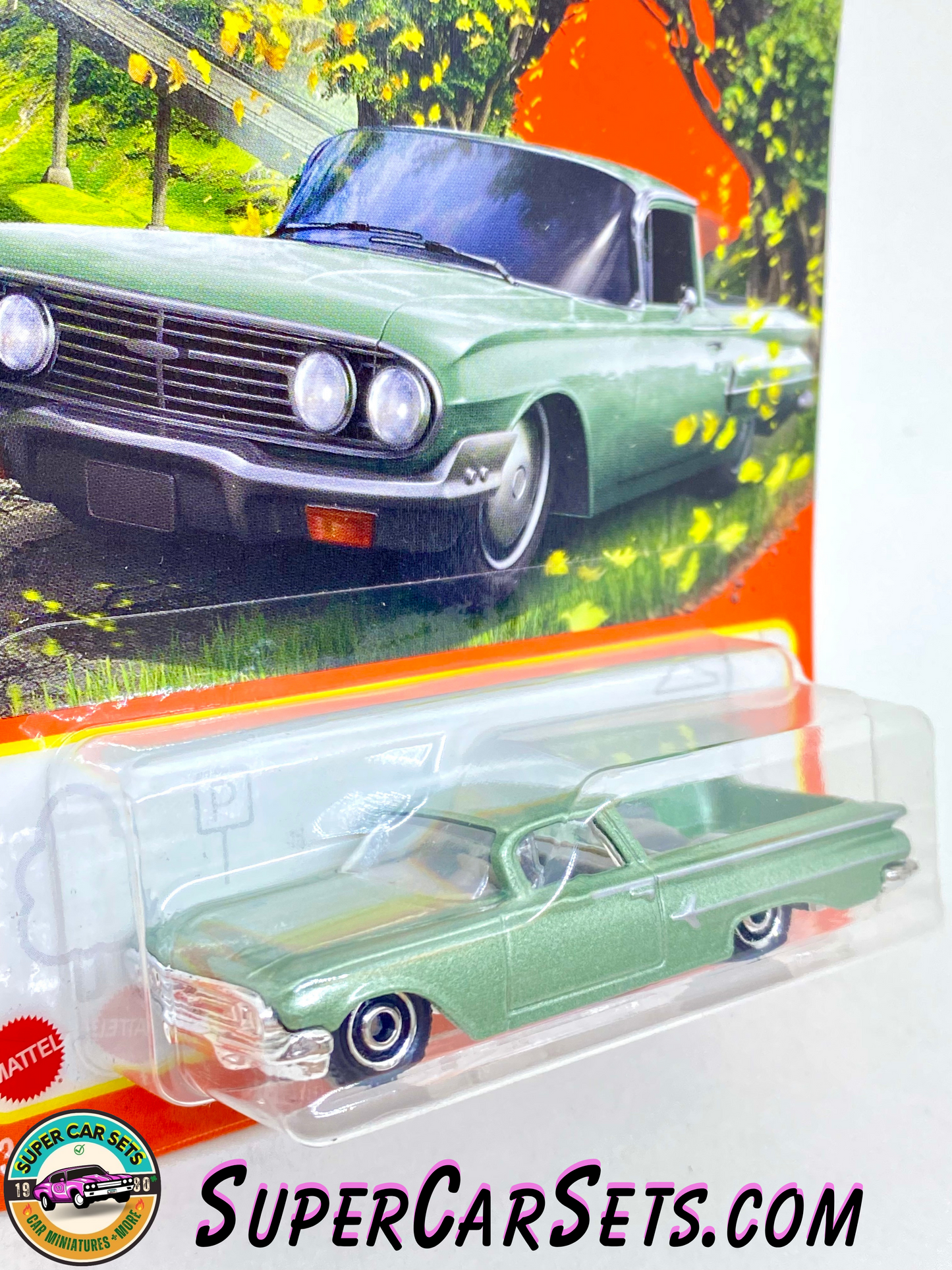 Matchbox - 1960 Chevy El Camino (29/100) (metallic light green colour)