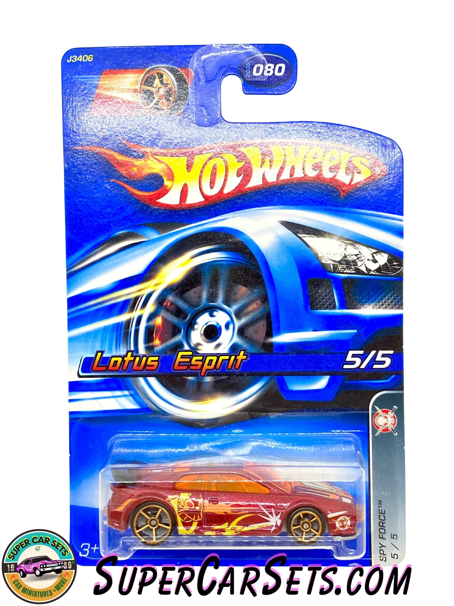 Hot Wheels (VINTAGE) (Year launched 2006) - Spy Force - Lotus Esprit (5/5) (#J3406)