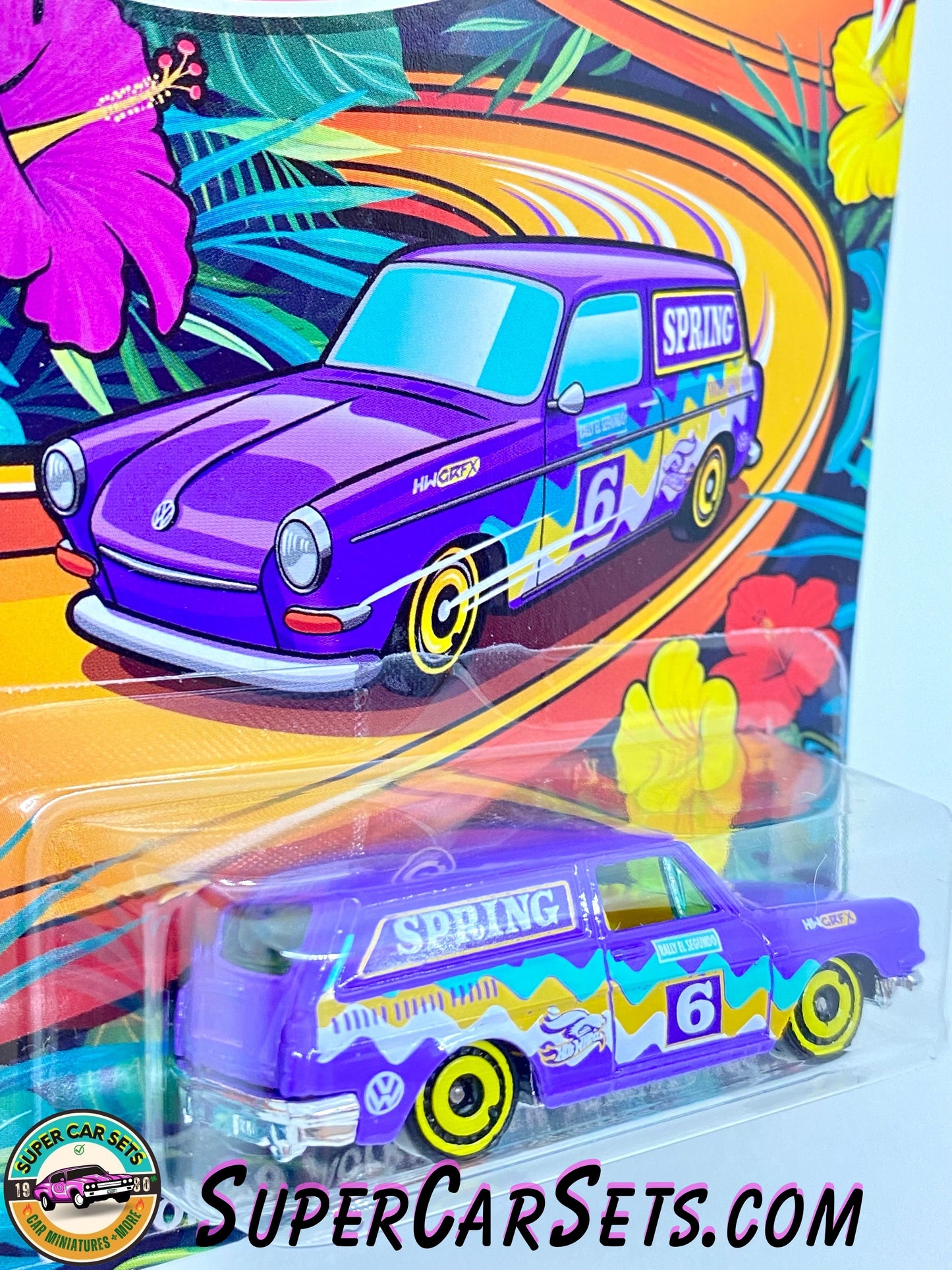 Custom ’69 Volkswagen Squareback - Hot Wheels Spring Series 2024 (5/5) (HVX24)