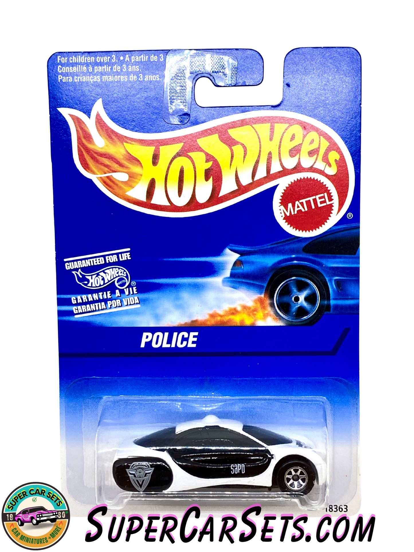 Hot Wheels (Year launched 1997) - Police (GM Ultralite) (#18363)