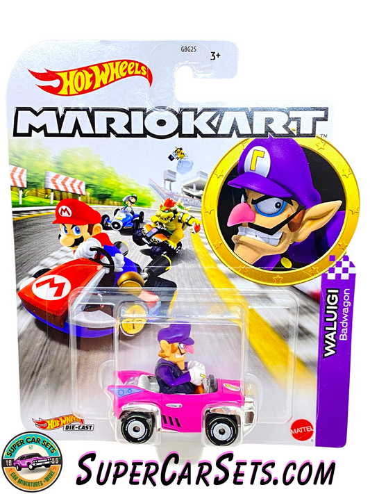 Waluigi - Badwagon - Mario Kart Hot Wheels