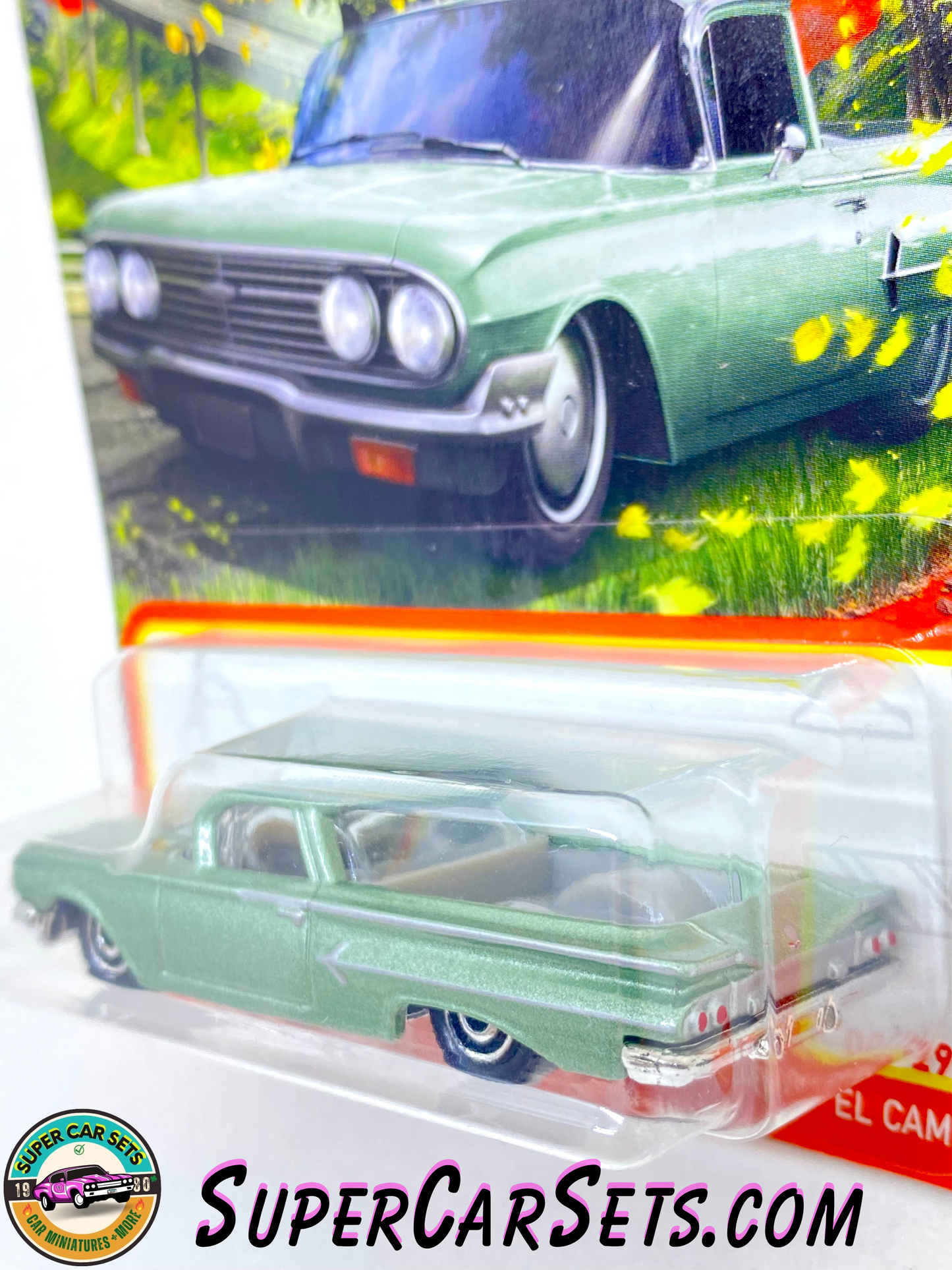 Matchbox - 1960 Chevy El Camino (29/100) (metallic light green colour)