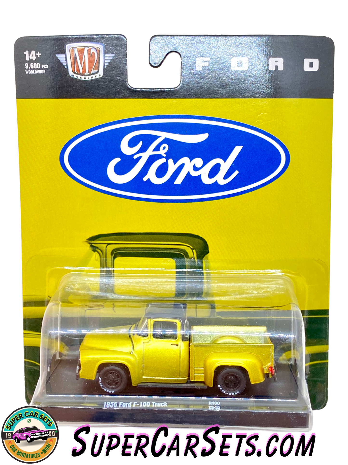 1956 Ford F-100 Truck (golden colour) - Ford by M2 Machines