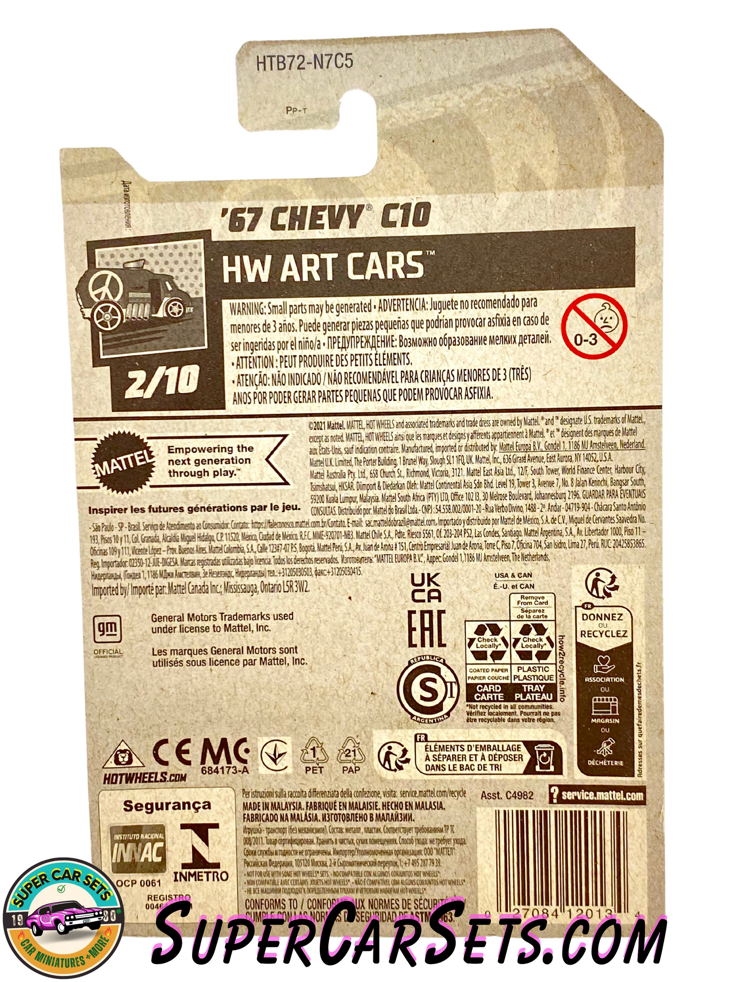 67 Chevy C10 - Hot Wheels HW Art Cars - 2024 (2/10) (83/250)