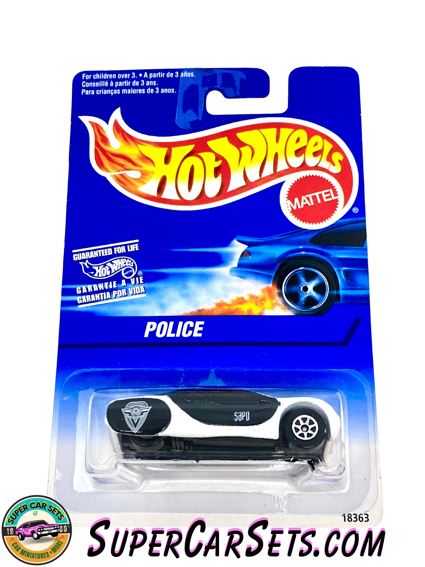 Hot Wheels (Year launched 1997) - Police (GM Ultralite) (#18363)