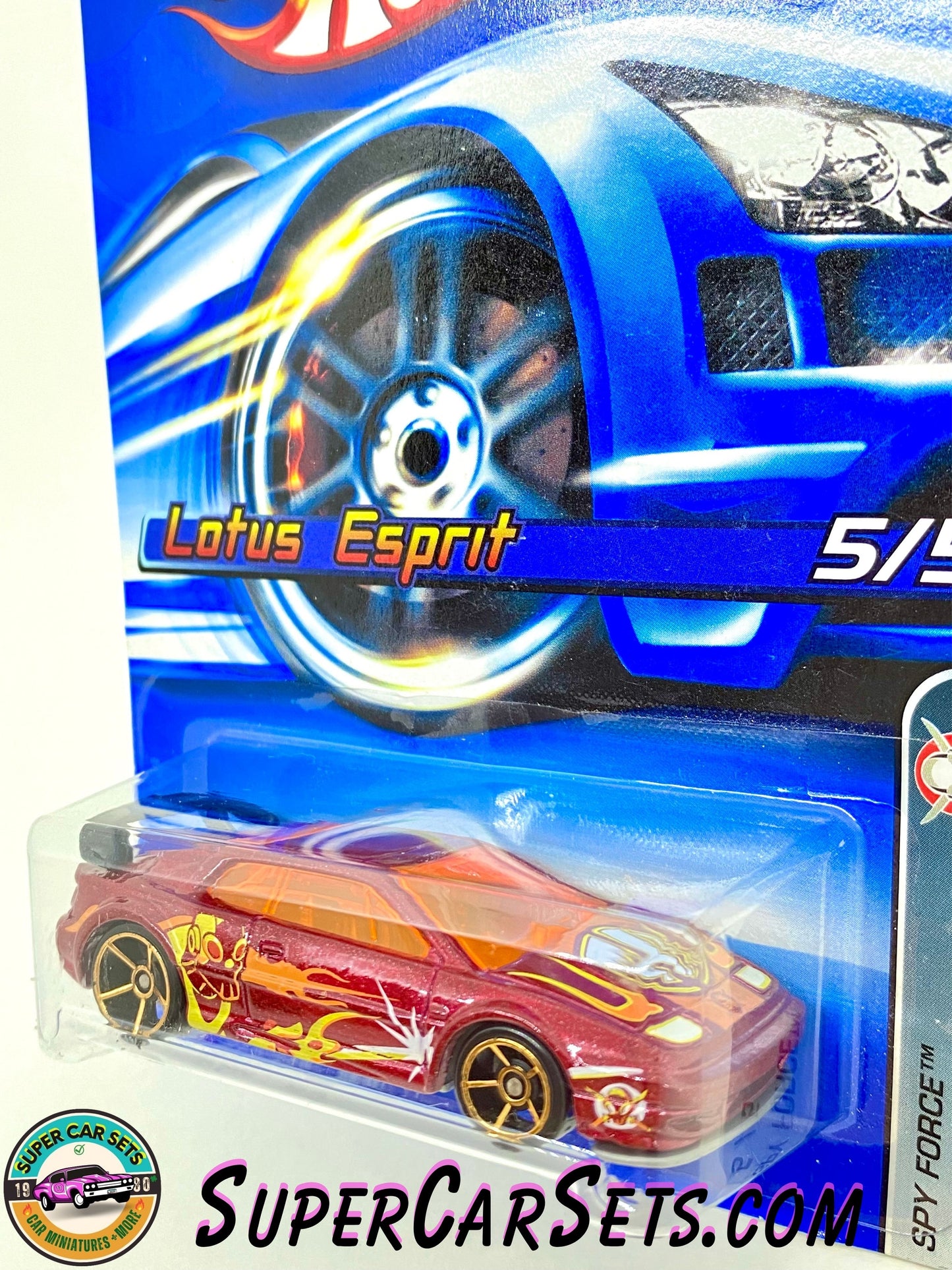 Hot Wheels (VINTAGE) (Year launched 2006) - Spy Force - Lotus Esprit (5/5) (#J3406)