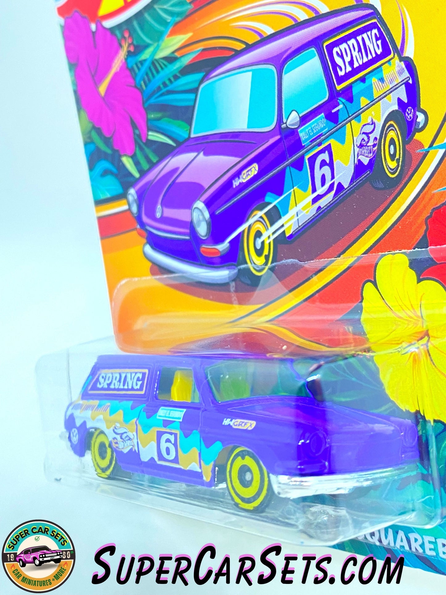 Custom ’69 Volkswagen Squareback - Hot Wheels Spring Series 2024 (5/5) (HVX24)