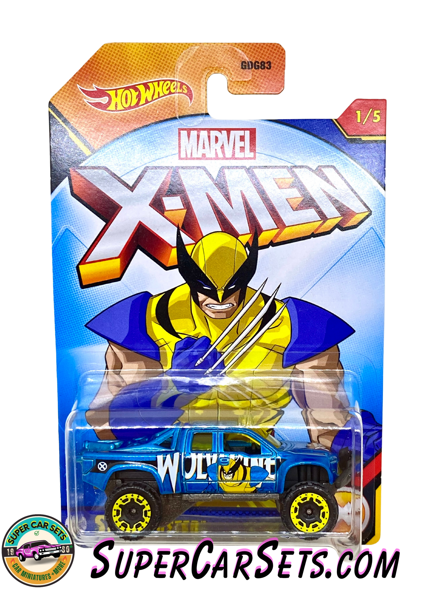 Wolverine - Sandblaster (HLK38) - Hot Wheels Marvel - X-Men (1/5)