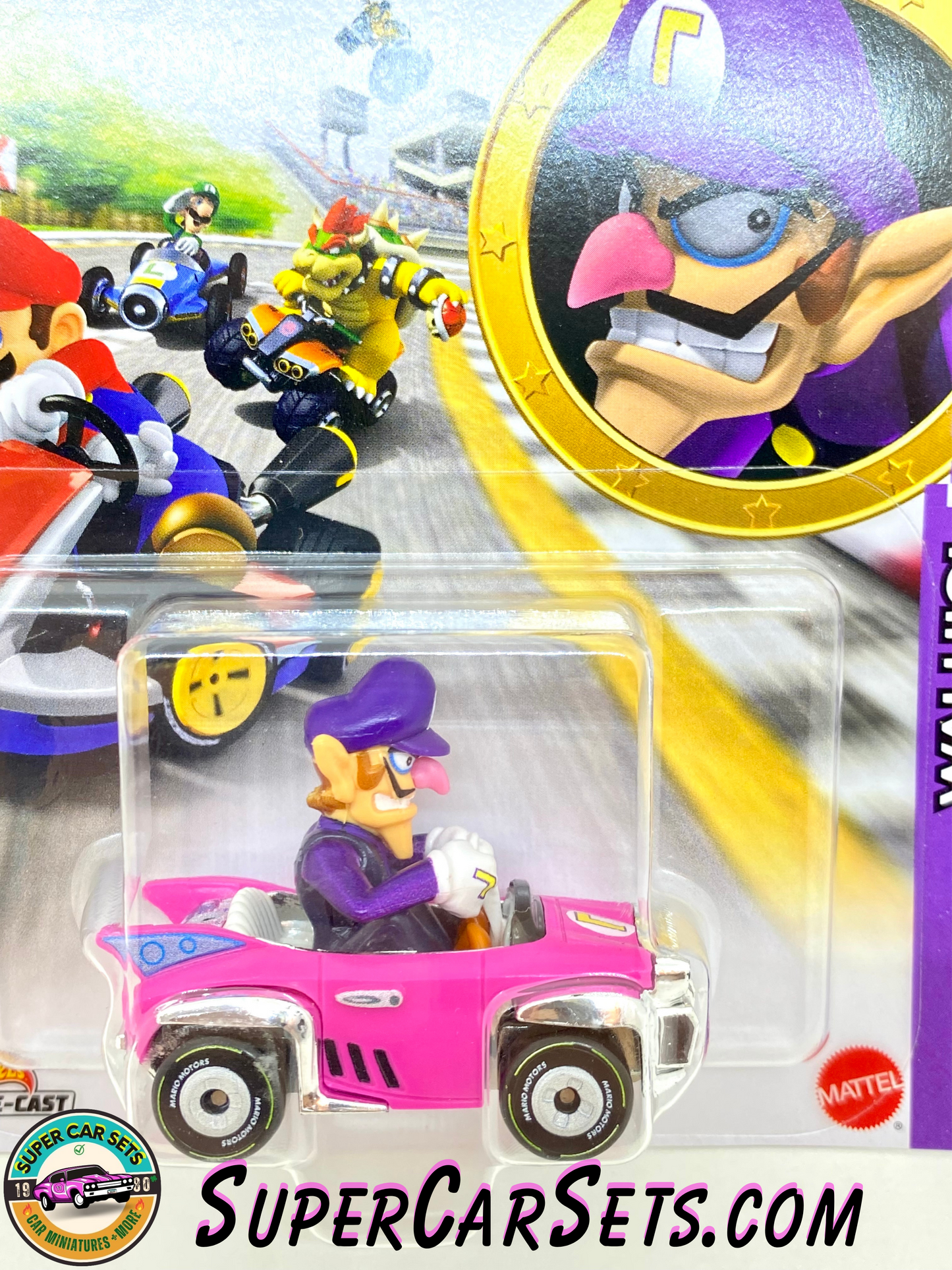 Waluigi - Badwagon - Mario Kart Hot Wheels