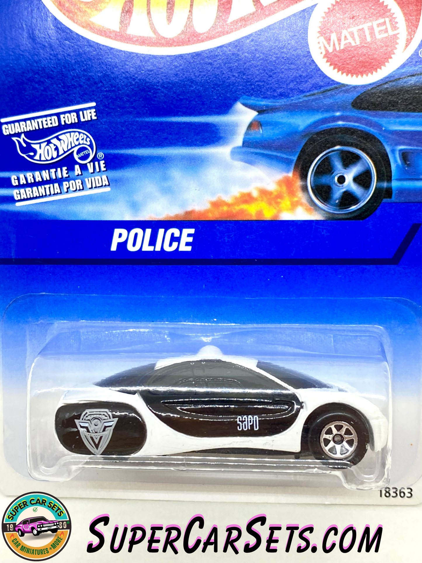 Hot Wheels (Year launched 1997) - Police (GM Ultralite) (#18363)