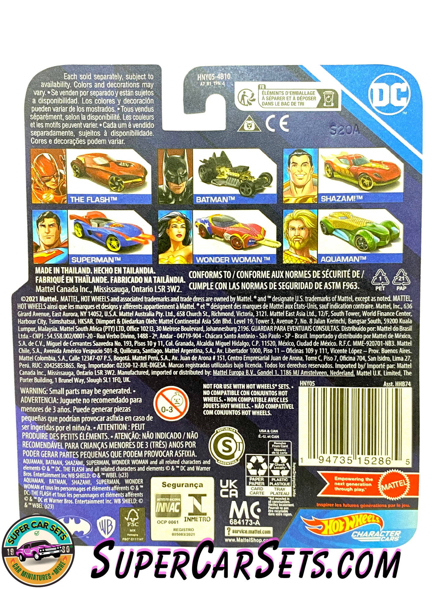 Hot Wheels - Character Cars - DC - Aquaman ™