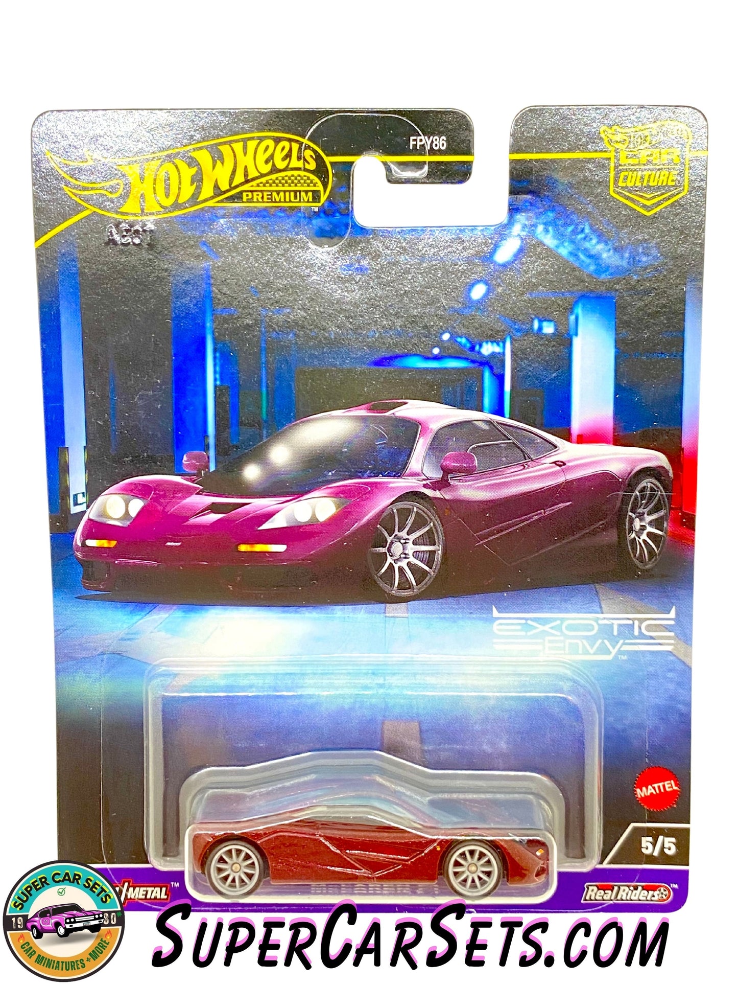 McLaren F1 - Hot Wheels Premium Exotic Envy 2024 5/5