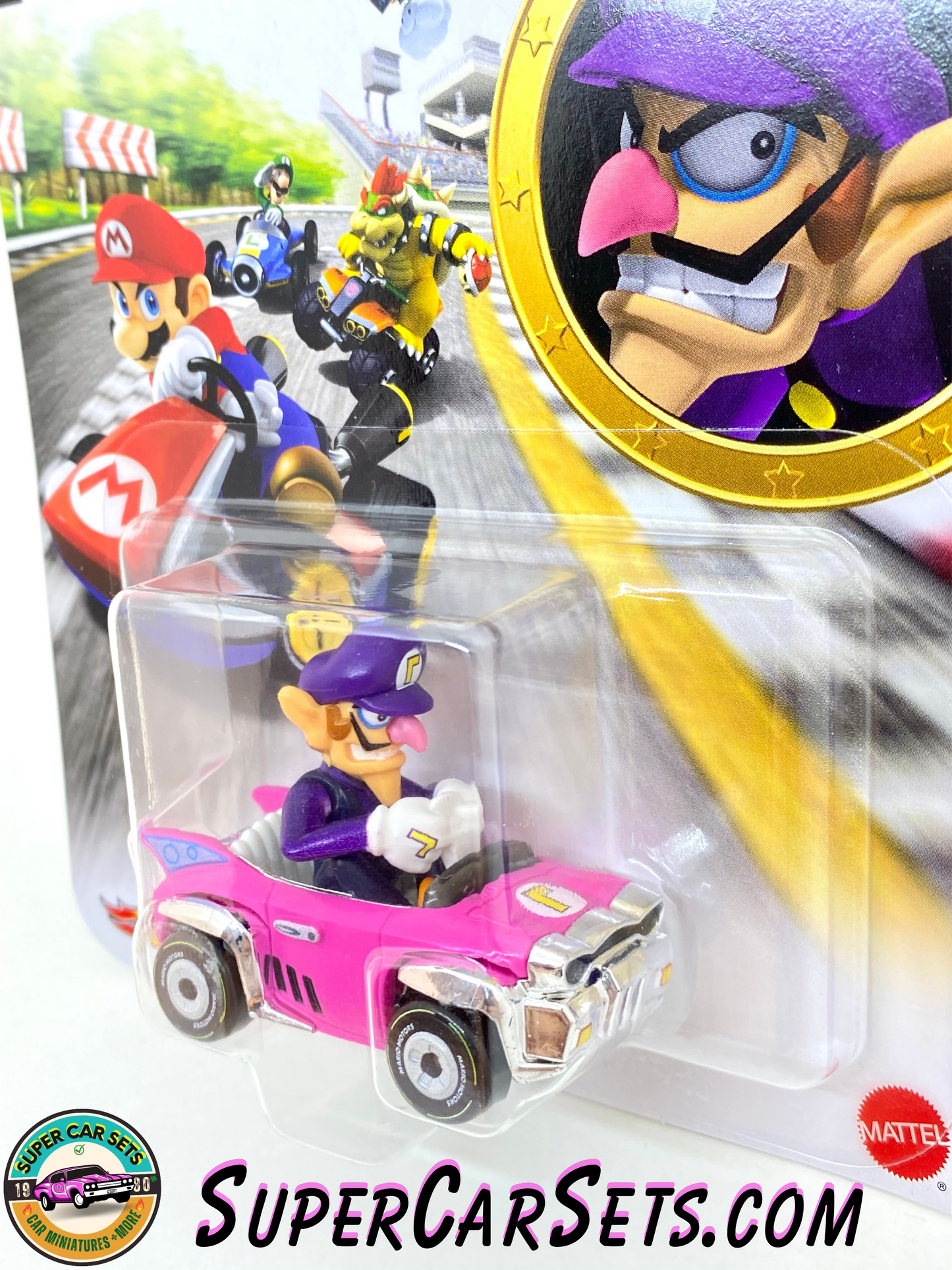 Waluigi - Badwagon - Mario Kart Hot Wheels