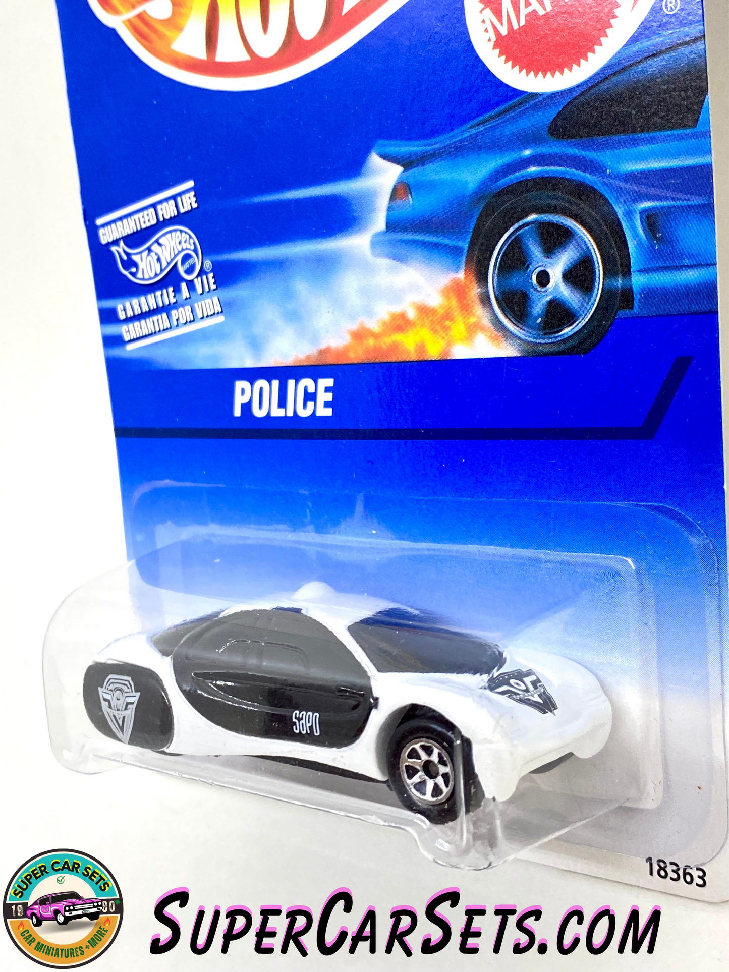 Hot Wheels (Year launched 1997) - Police (GM Ultralite) (#18363)