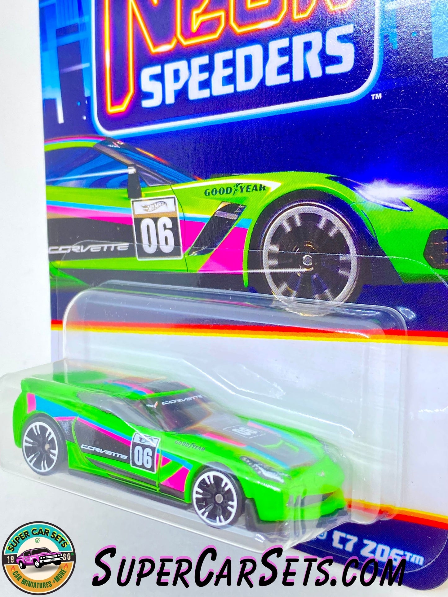 Corvette C7 Z06 - Hot Wheels Neon Speeders (7/8)