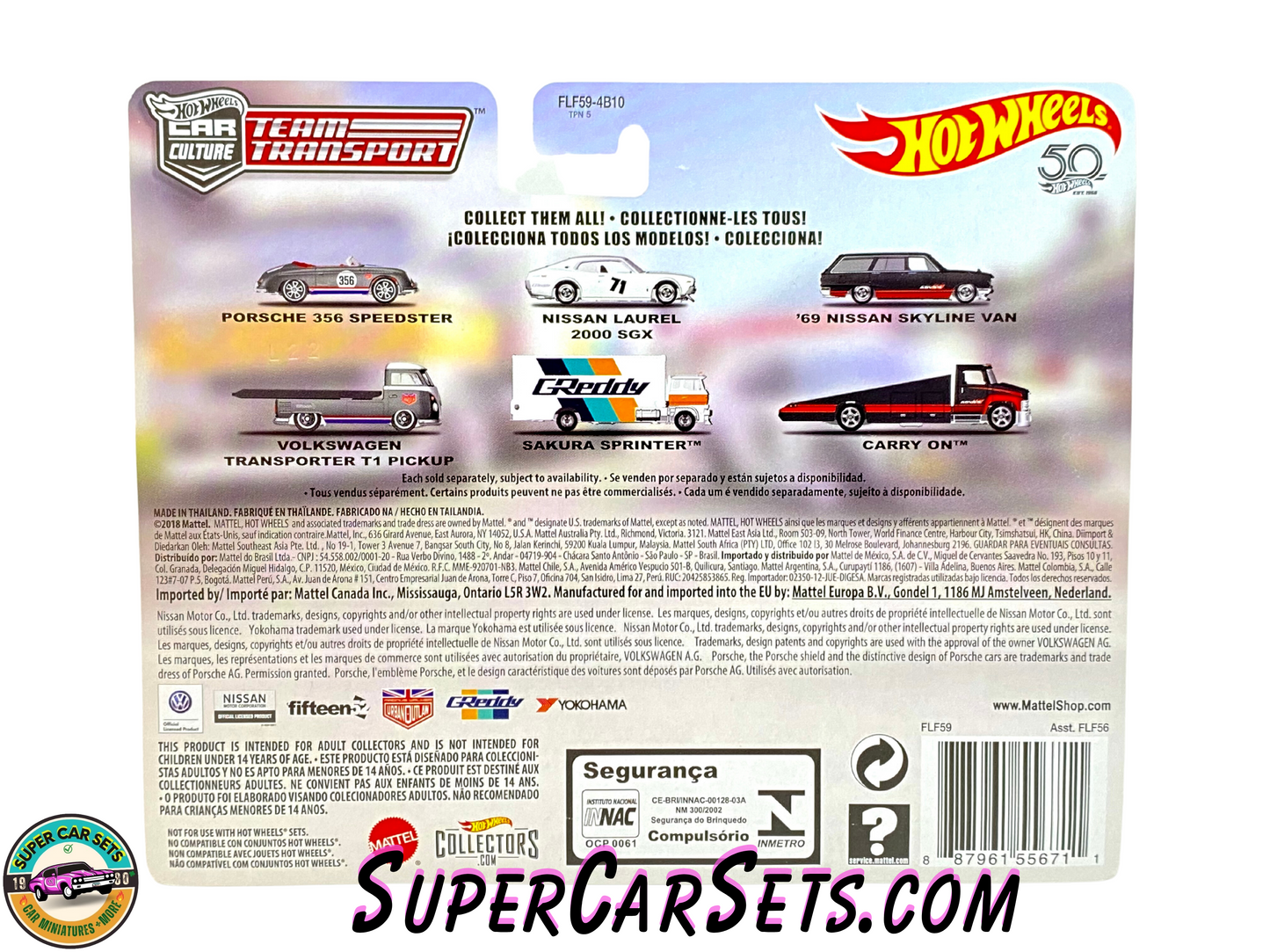 Nissan Laurel 2000 SGX Sakura Sprinter - Hot Wheels Team Transport (#2)