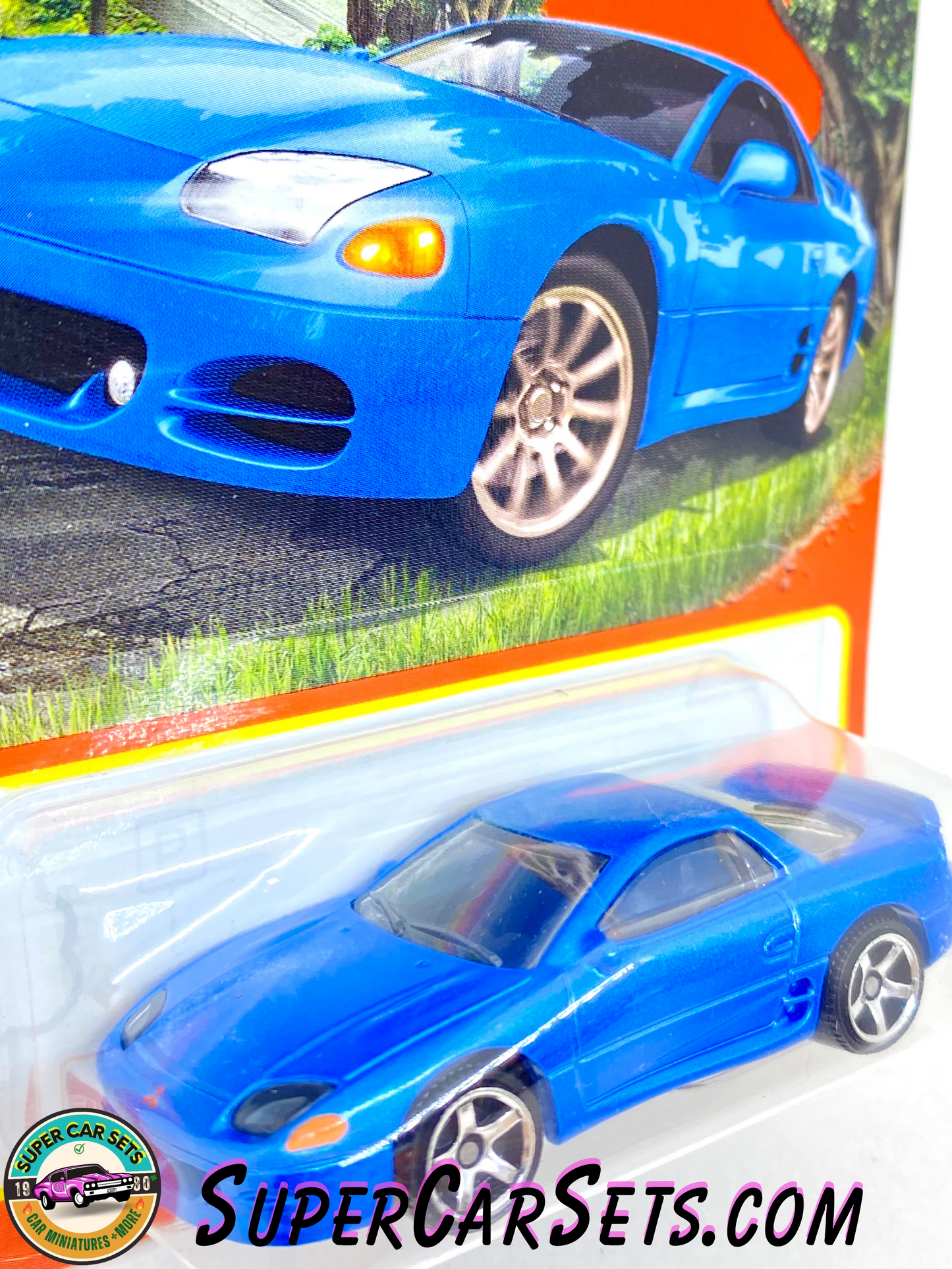 Matchbox - 1994 Mitsubishi 3000GT (blue colour) (74/100)