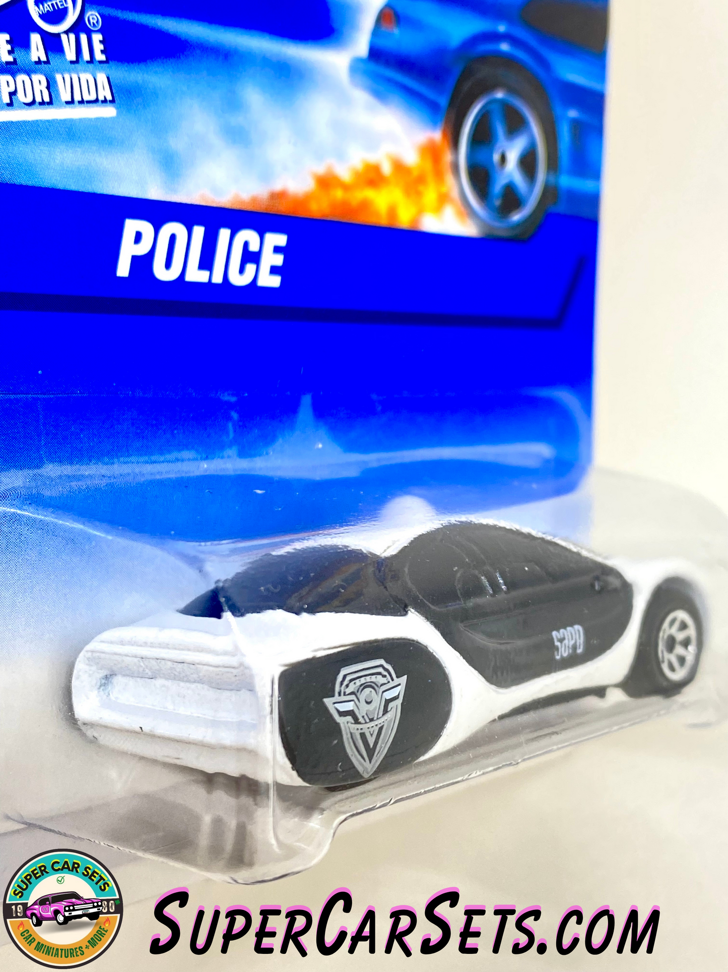 Hot Wheels (Year launched 1997) - Police (GM Ultralite) (#18363)