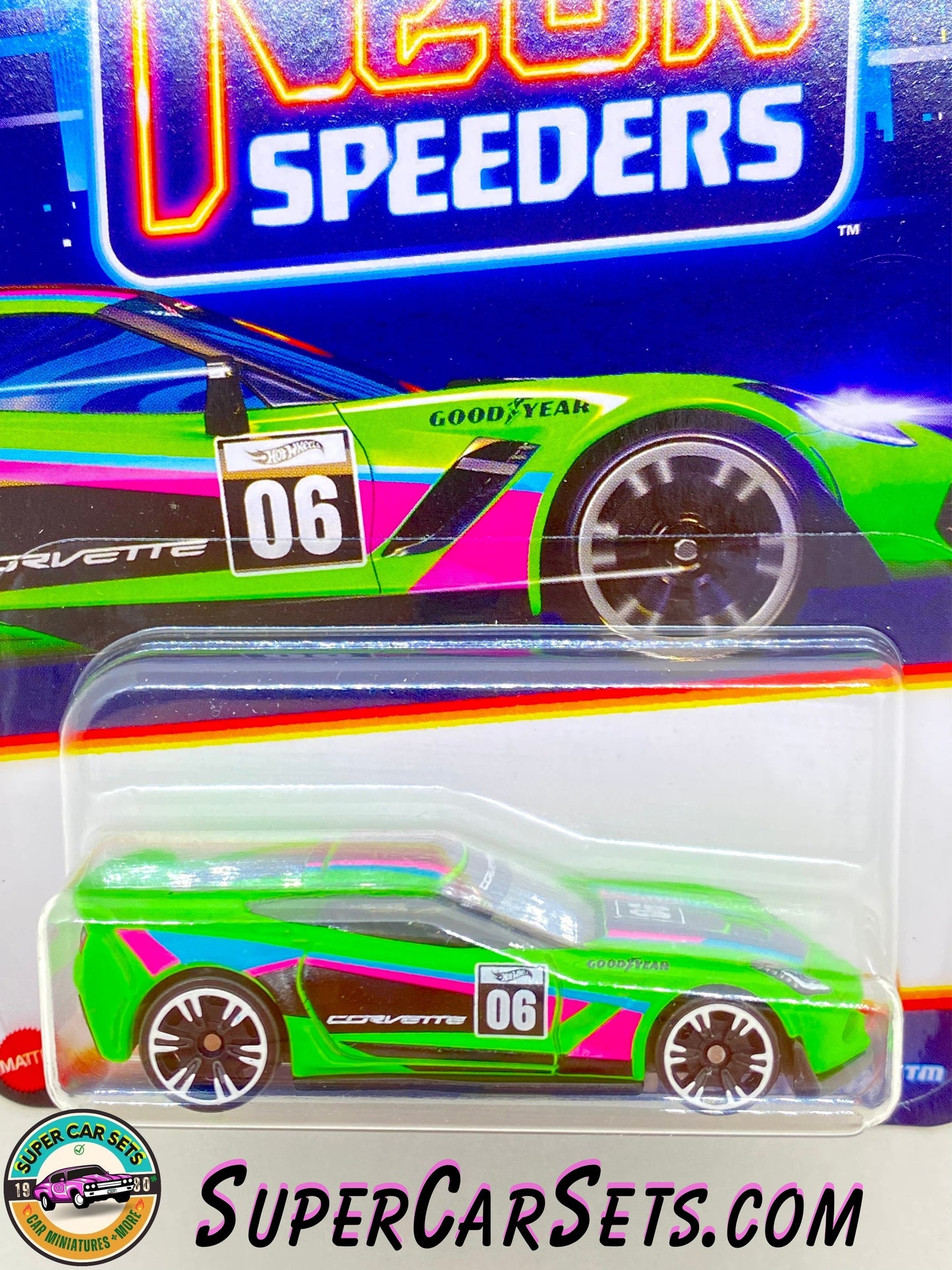 Corvette C7 Z06 - Hot Wheels Neon Speeders (7/8)