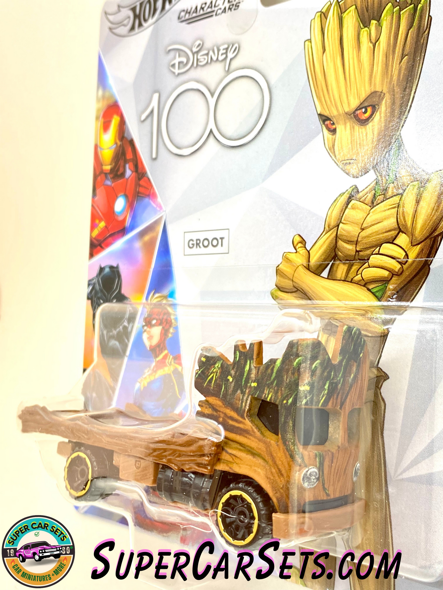 Marvel Groot - Hot Wheels Character Cars Disney 100 Years