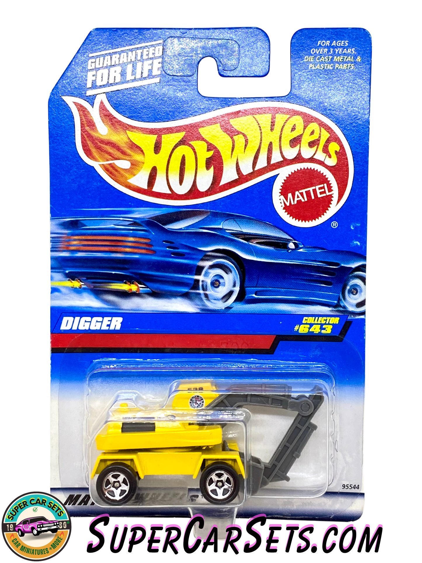 Hot Wheels (VINTAGE) (Year launched 1997) - Digger (#643) (#95544)