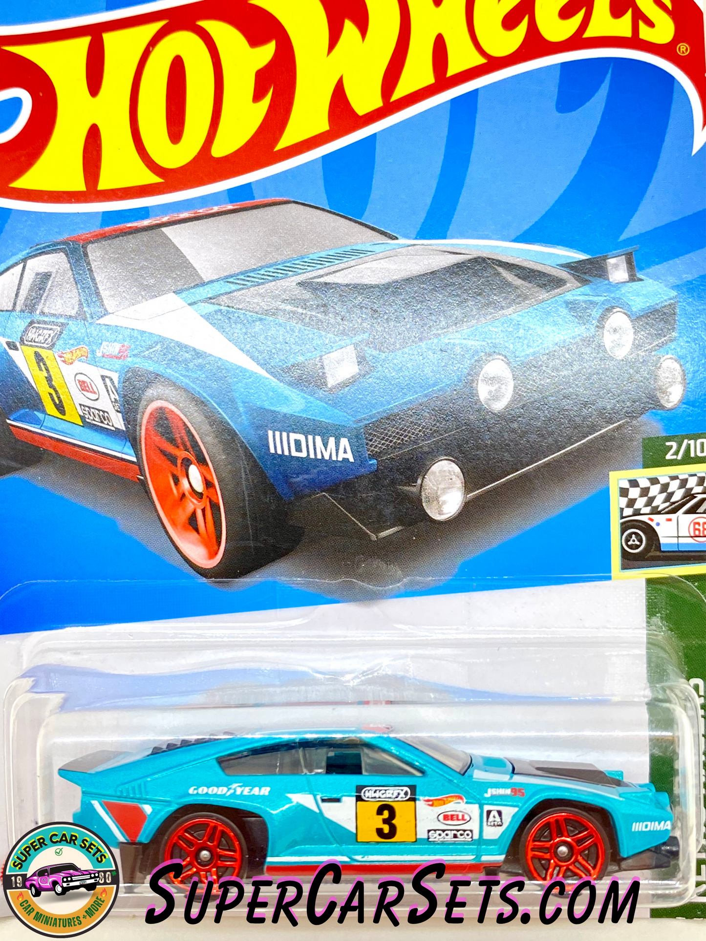 Dimachinni Veloce (light blue) - Hot Wheels - Retro Racers - 2023 (2/10) (5/250)