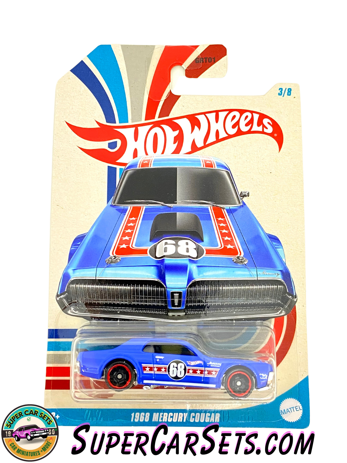 Hot Wheels - American Muscle Cars Serie 2023 - (3/8) - 1968  Mercury Cougar