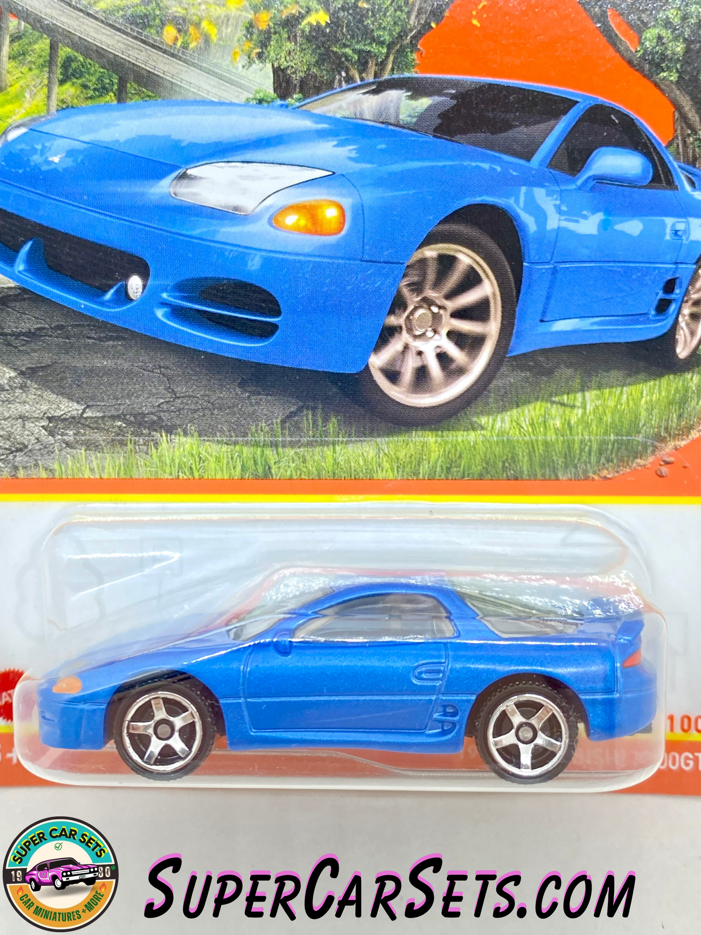 Matchbox - 1994 Mitsubishi 3000GT (blue colour) (74/100)