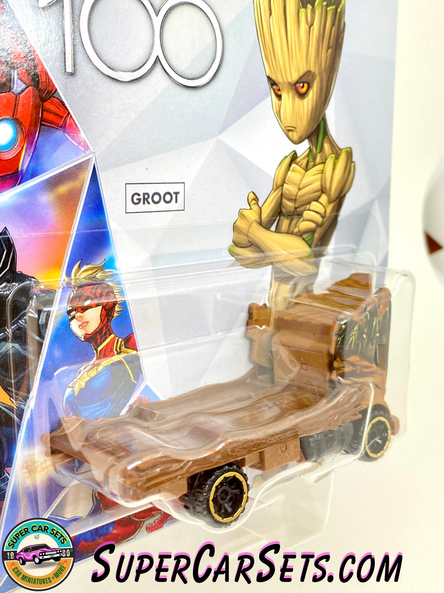 Marvel Groot - Hot Wheels Character Cars Disney 100 Years