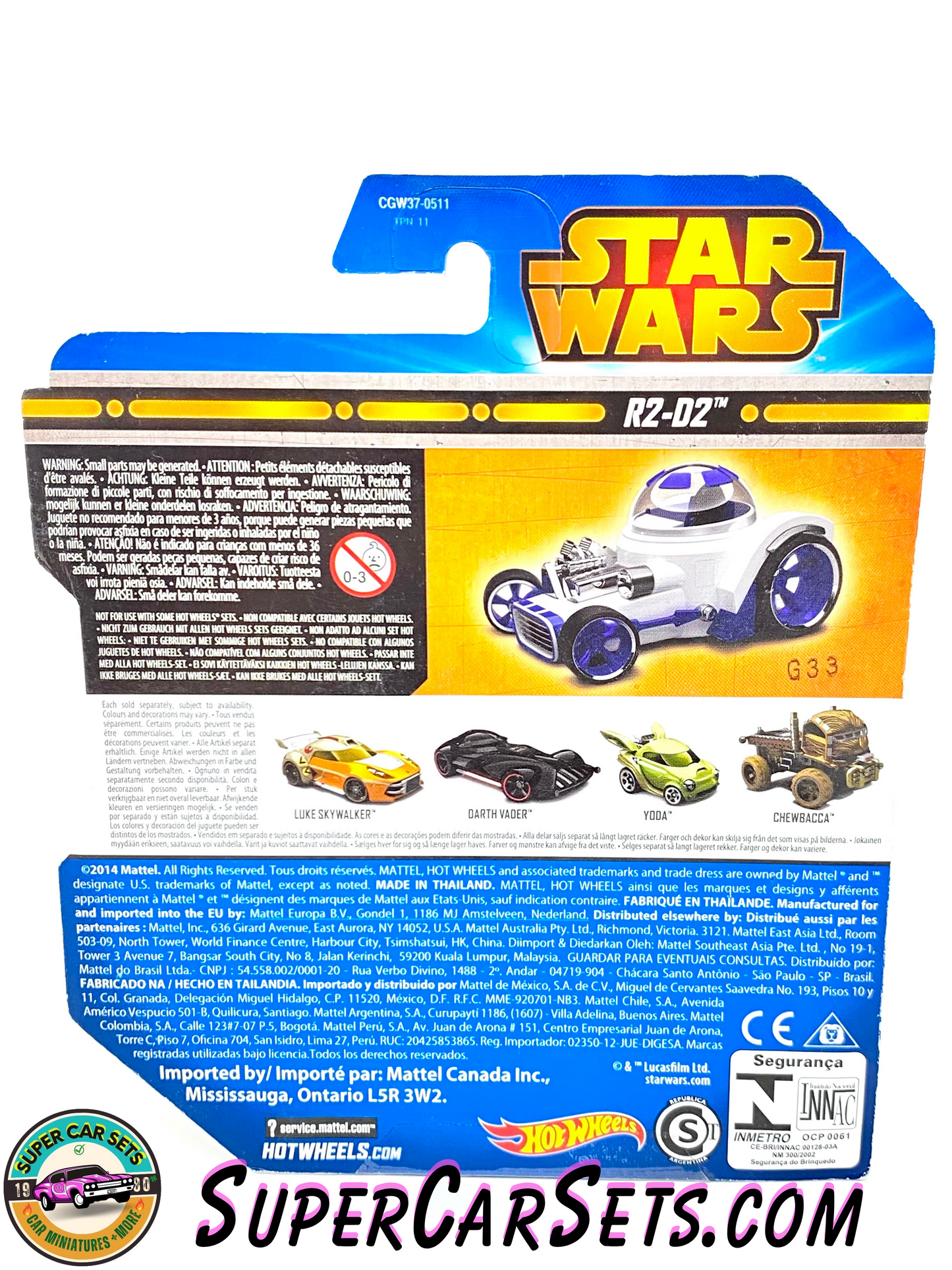 Star Wars (#2) R2-D2 - Hot Wheels