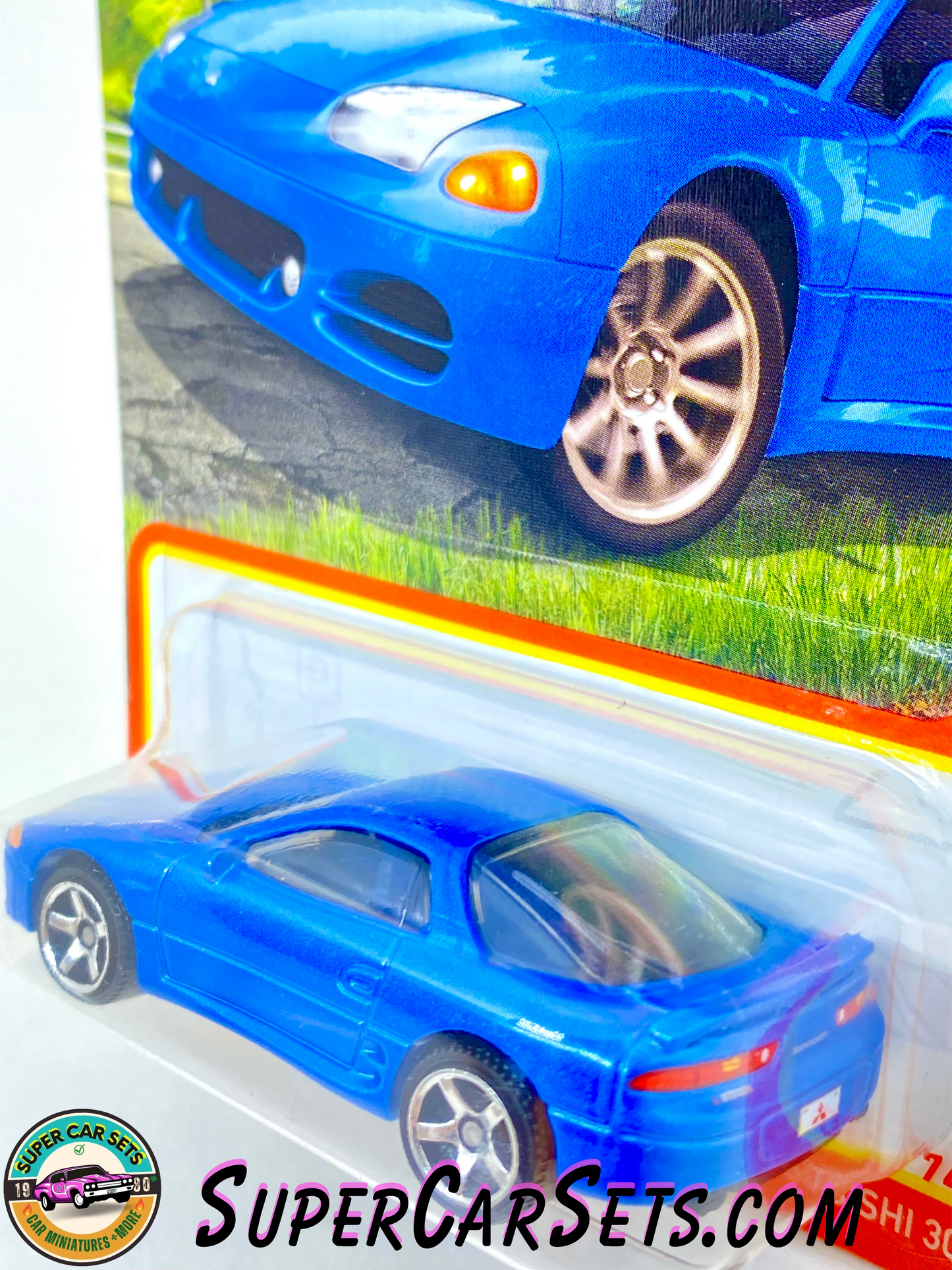 Matchbox - 1994 Mitsubishi 3000GT (blue colour) (74/100)