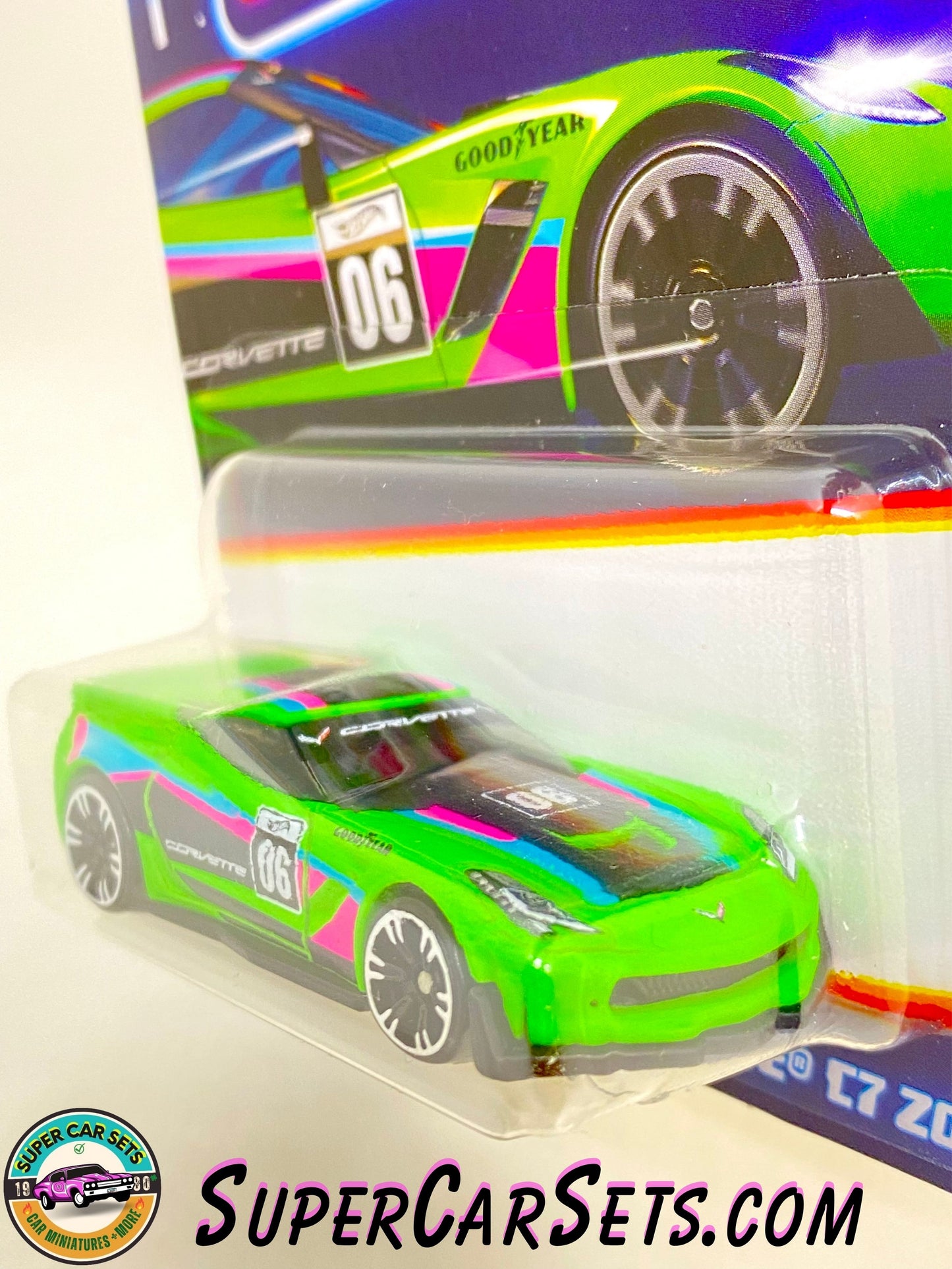 Corvette C7 Z06 - Hot Wheels Neon Speeders (7/8)