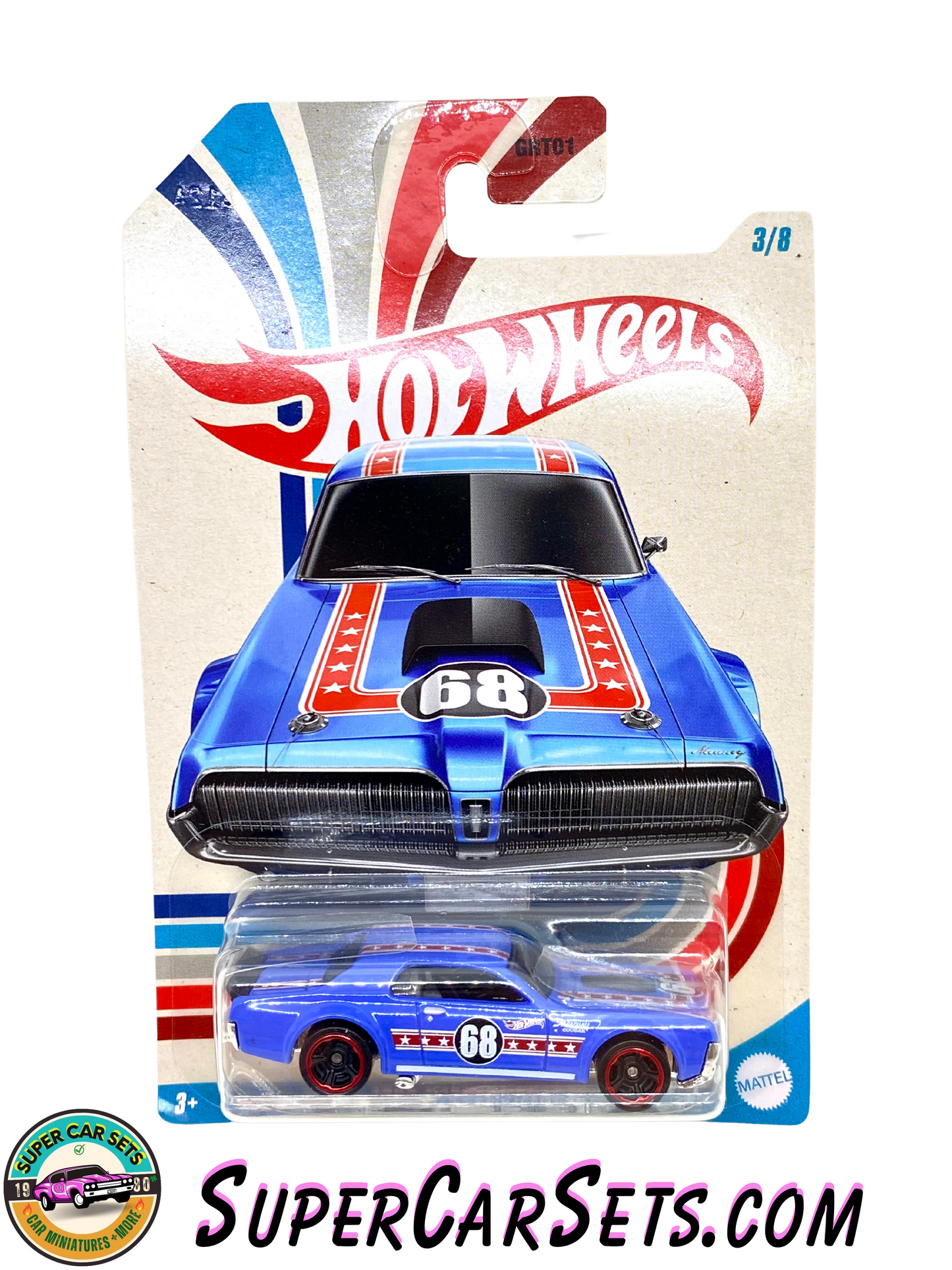 Hot Wheels - American Muscle Cars Serie 2023 - (3/8) - 1968  Mercury Cougar