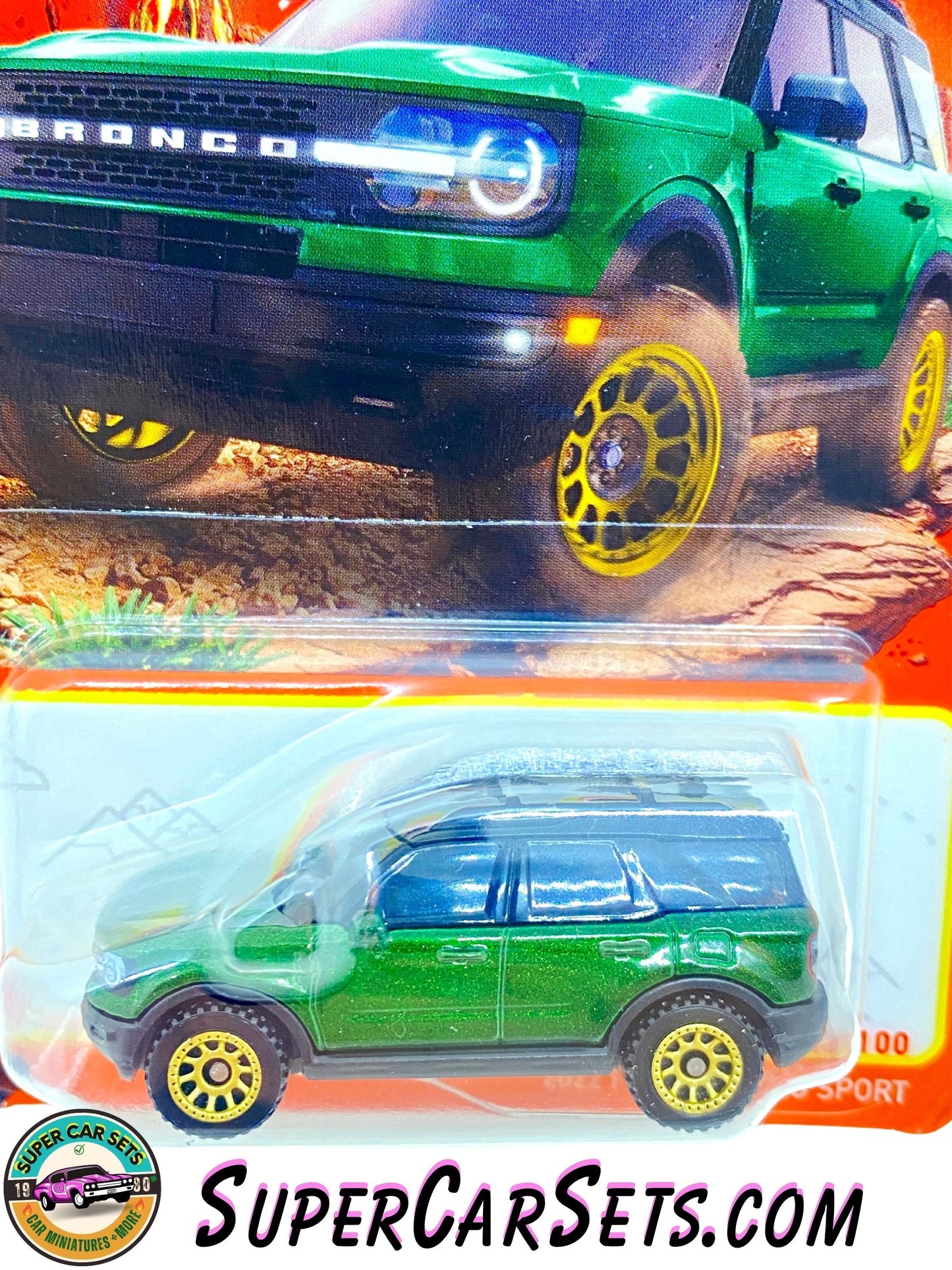 2022 Ford Bronco Sport (44/100) (Dark Green colour) - Matchbox