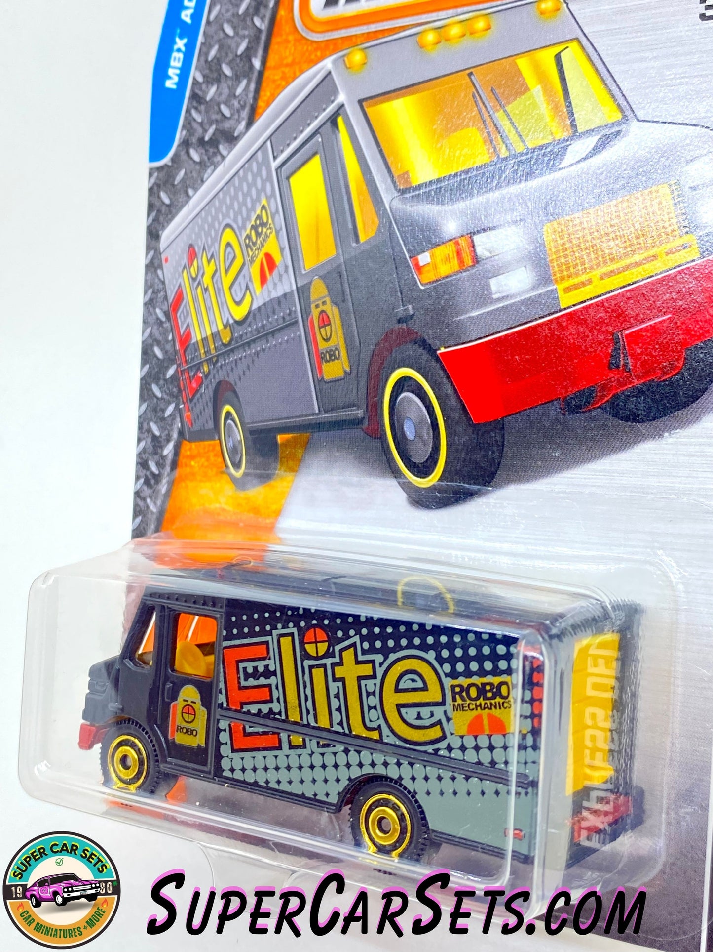 Express Delivery ("Elite”) (DJV66-2B10) (Year launched 2016) - Matchbox MBX Adventure City 2016 (21/125)