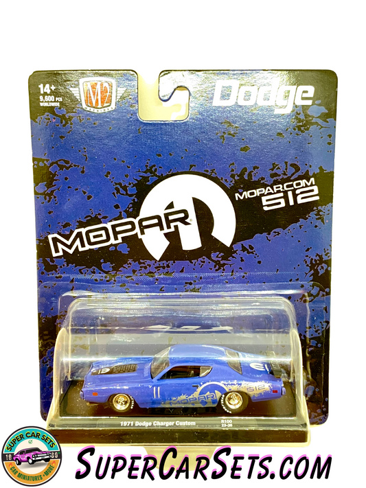 1971 Dodge Charger Custom (blue colour) - Dodge Mopar by M2 Machines