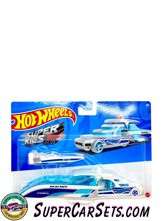 Sea-Nic Route (HDT06) (card slightly bent) - Hot Wheels Super Rigs 2024