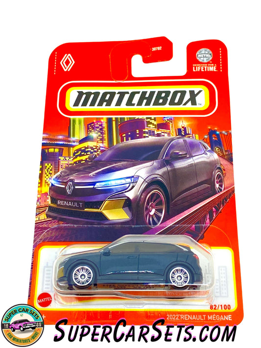 2022 Renault Mégane (black colour) (82/100) - Matchbox