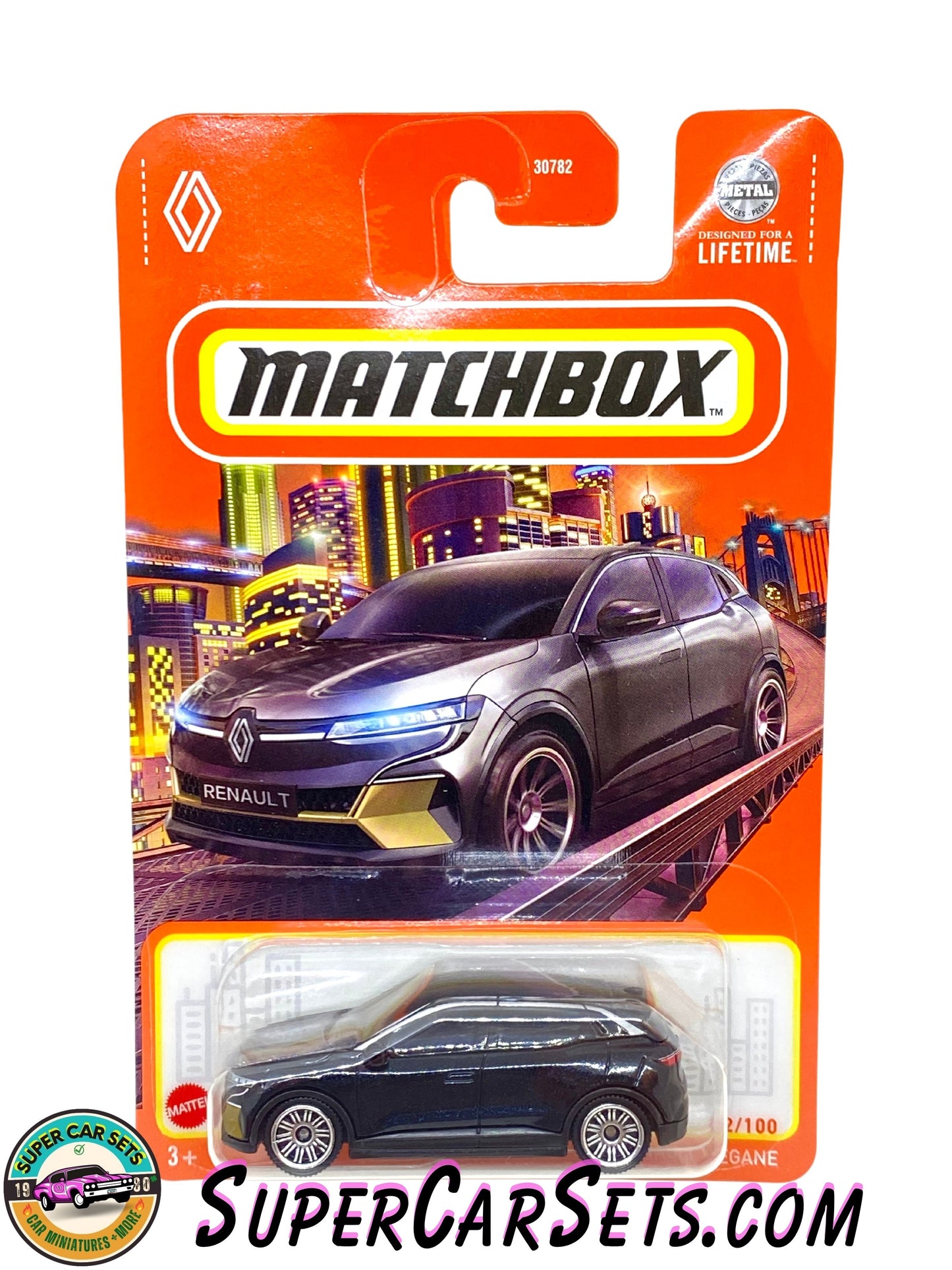 2022 Renault Mégane (black colour) (82/100) - Matchbox