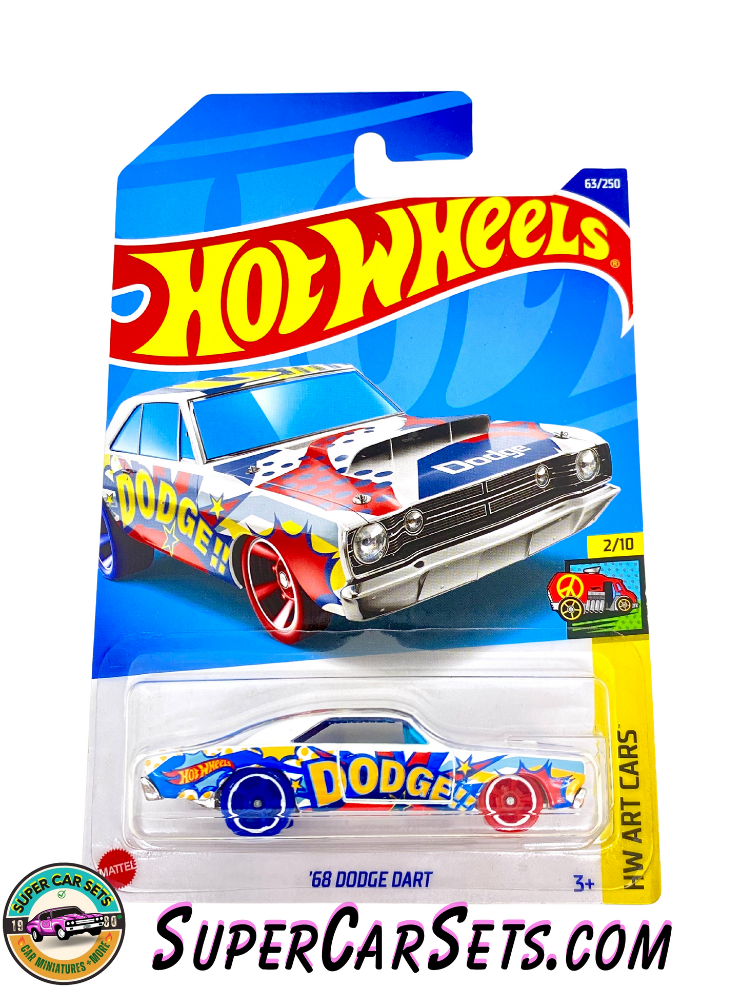 68 Dodge Dart - Hot Wheels HW Art Cars 2022 (2/10)