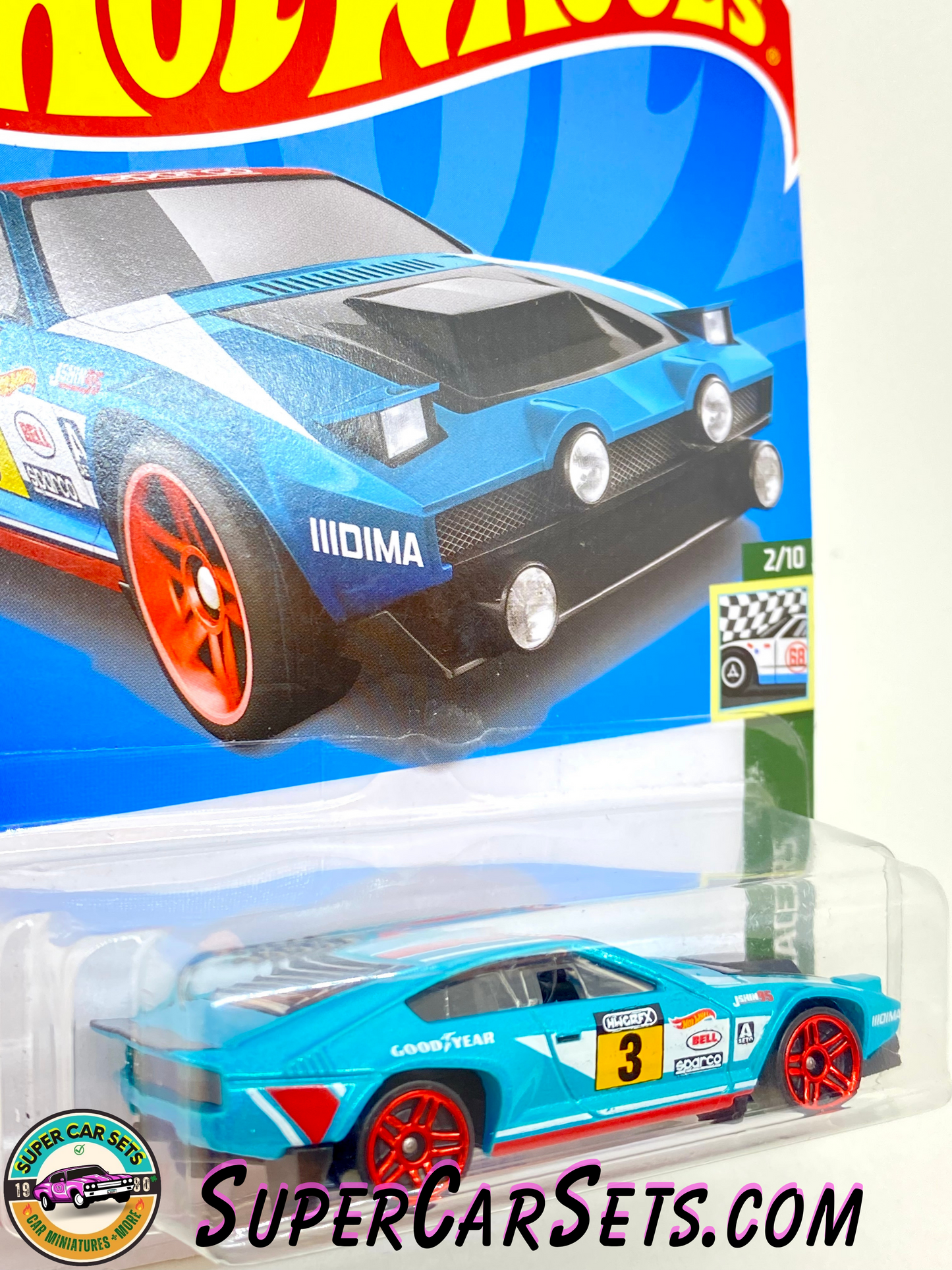 Dimachinni Veloce (light blue) - Hot Wheels - Retro Racers - 2023 (2/10) (5/250)