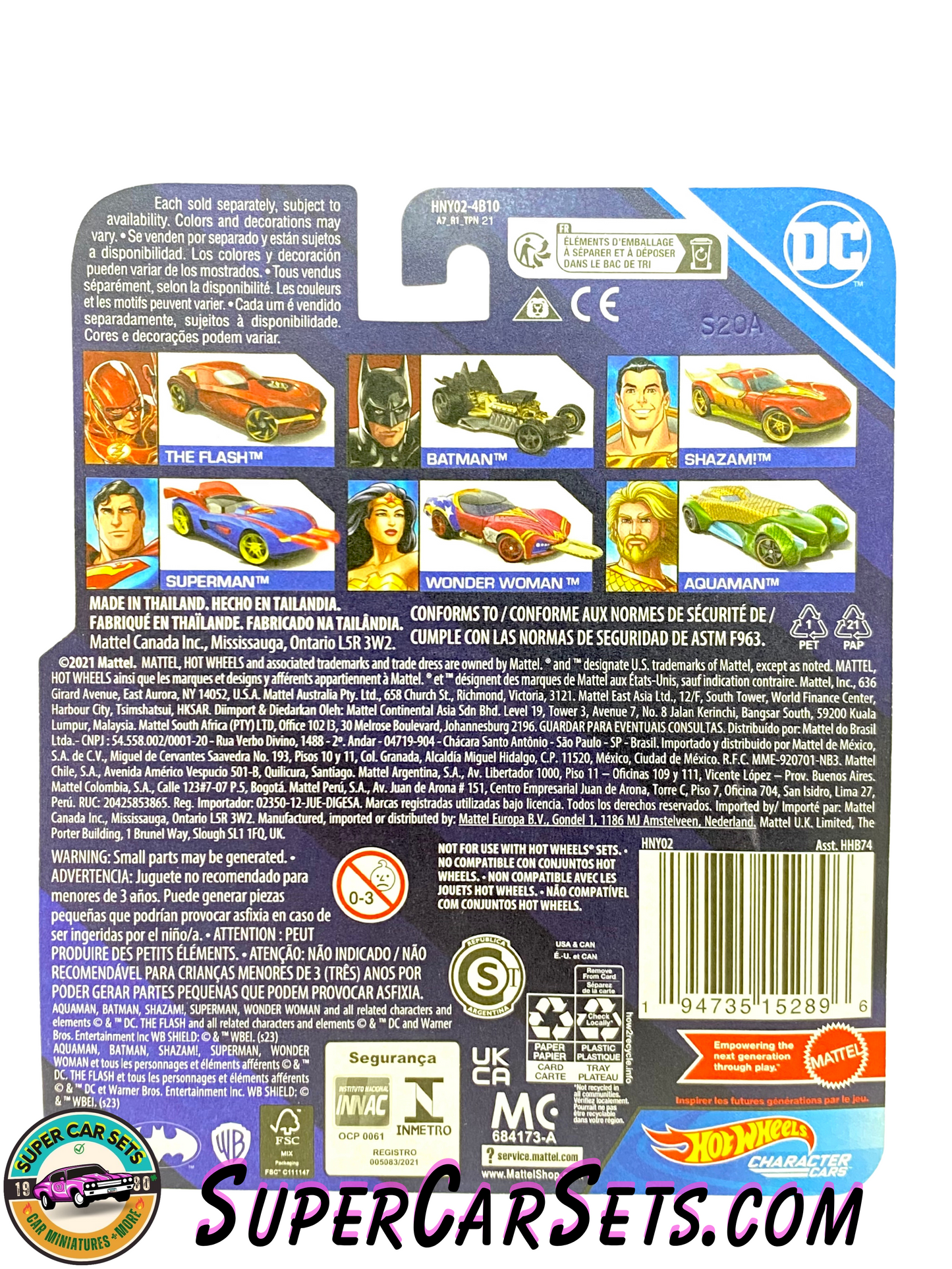 Hot Wheels - Character Cars - DC - Shazam!