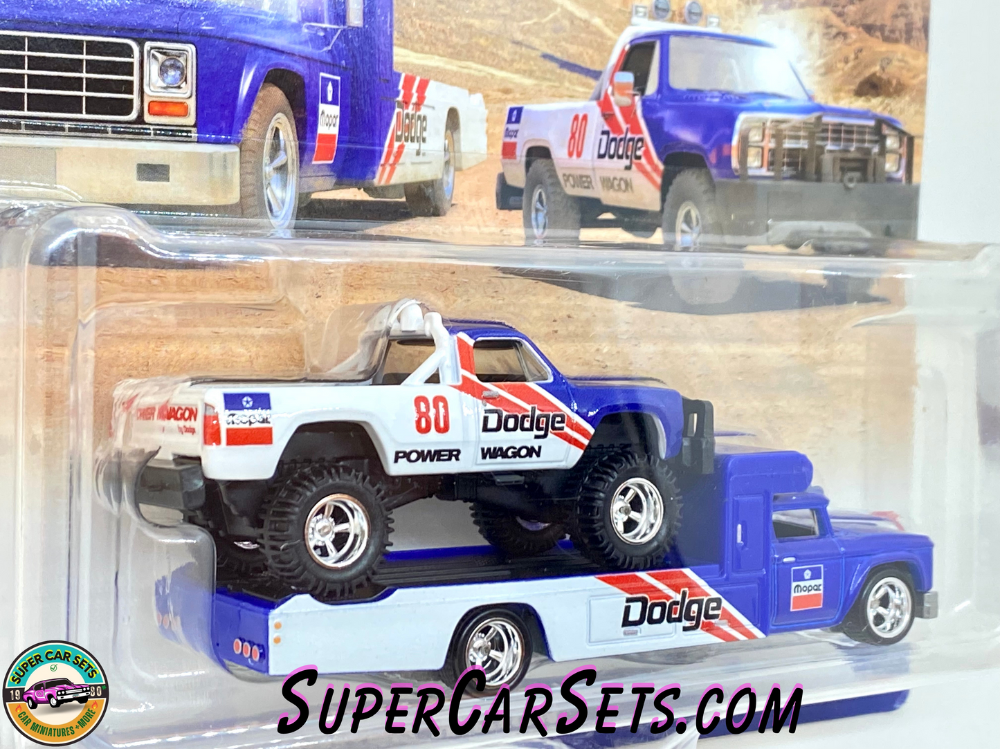 80 Dodge Macho Power Wagon - Hot Wheels Team Transport (#51)