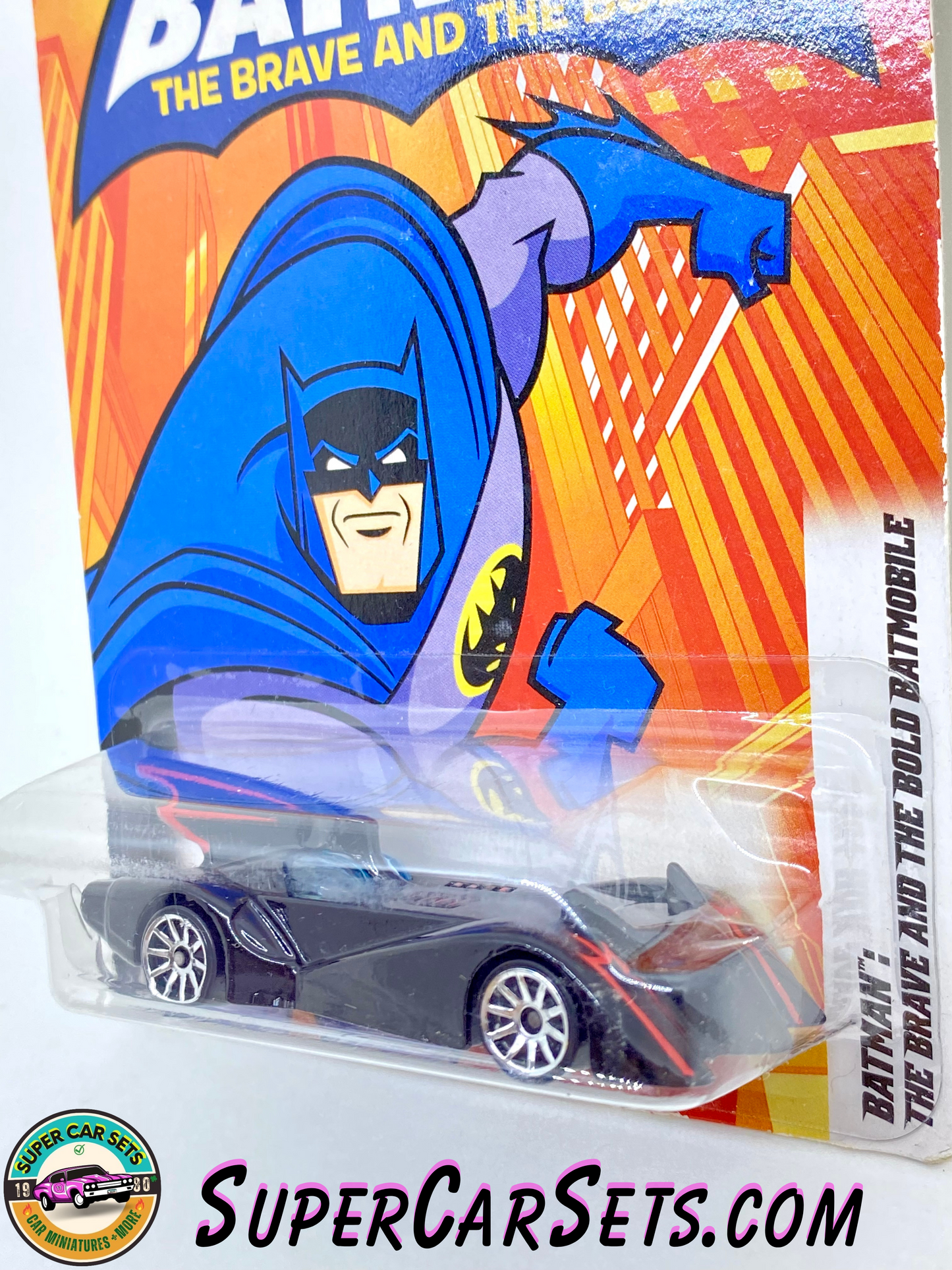 Batman 2012 - The Brave and the Bold Batmobile (02/08) (X4325-0812) (damaged card (aged)