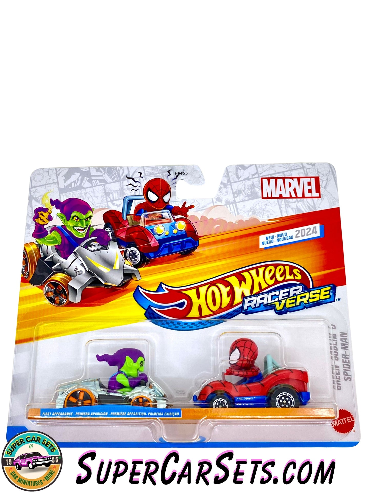 Spider-Man + Green Goblin - Hot Wheels Racer Verse 2-pack