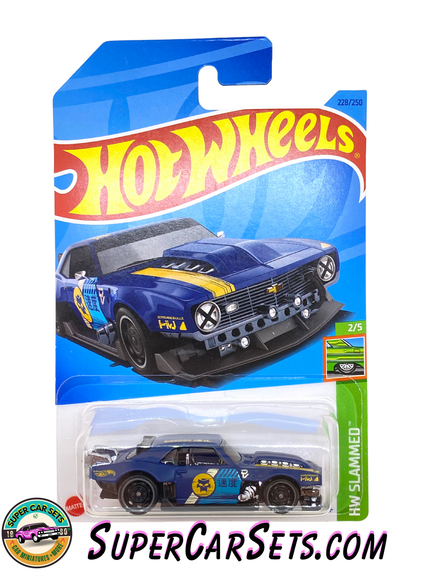 Custom ’68 Camaro - Hot Wheels HW Slammed - 2023 (2/5) (228/250)